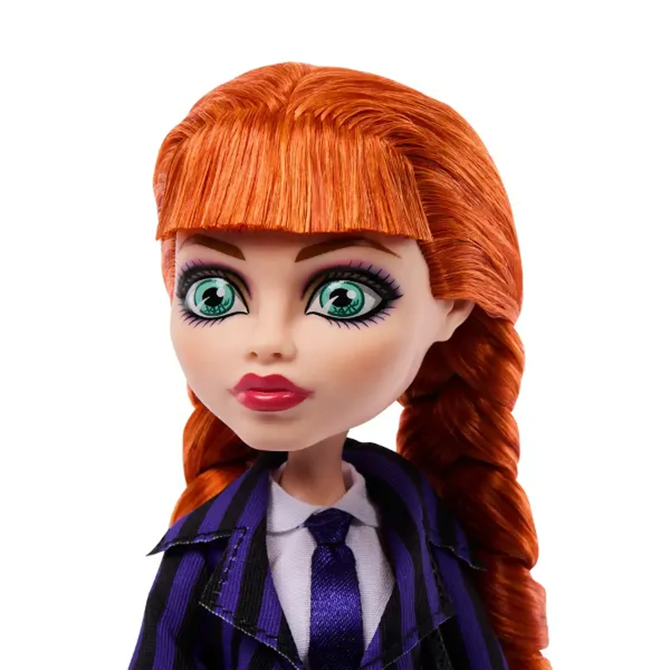 Păpușă de colecție Monster High x Wednesday „Agnes DeMille” cu accesorii, 29 cm