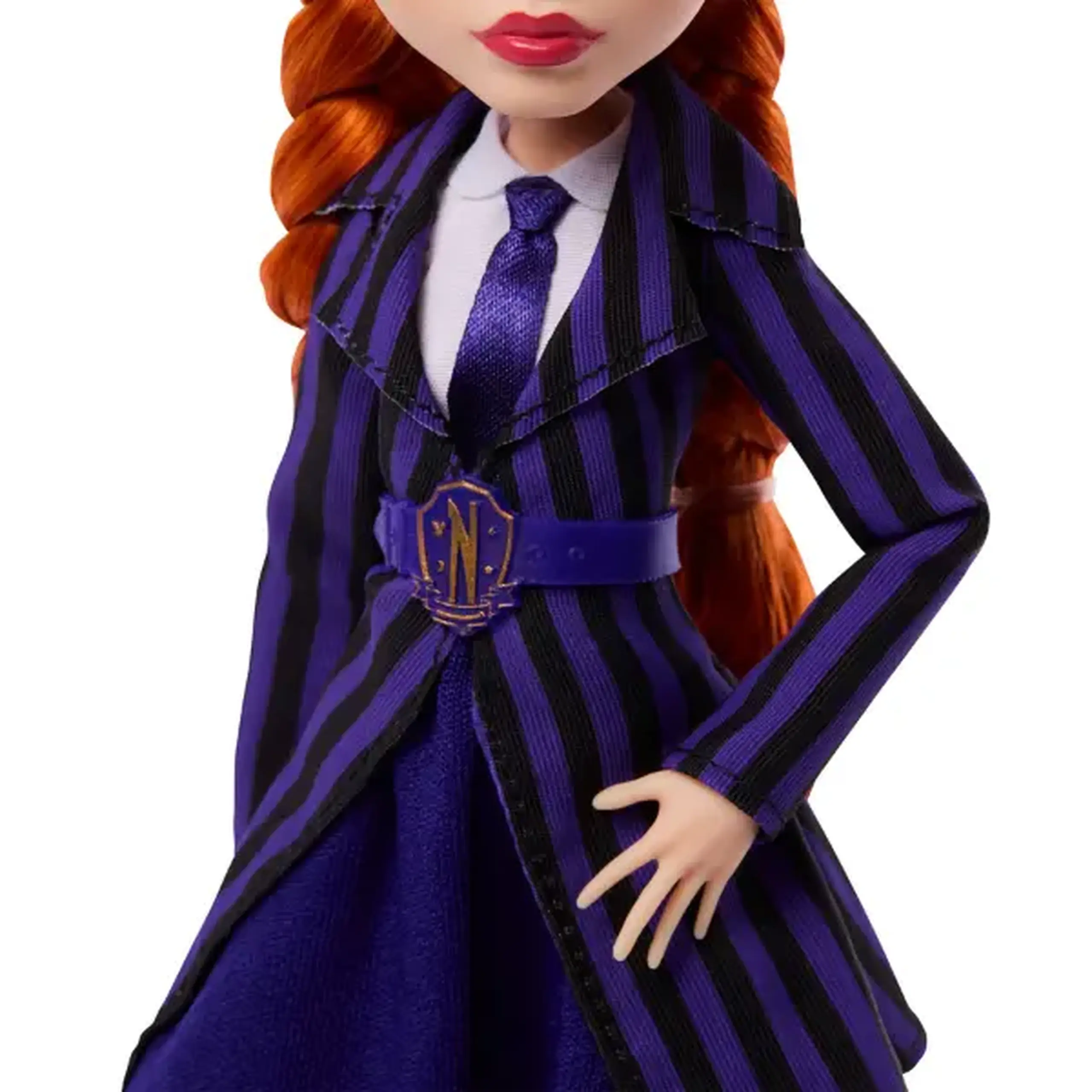 Păpușă de colecție Monster High x Wednesday „Agnes DeMille” cu accesorii, 29 cm