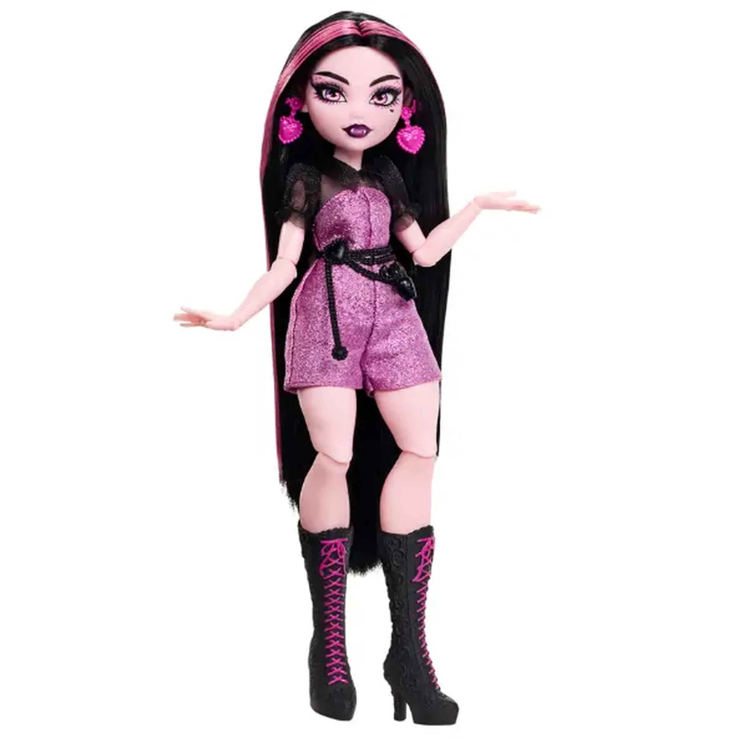 Set de joacă Monster High Potion Reveal „Draculaura” cu păpușă și 9 accesorii