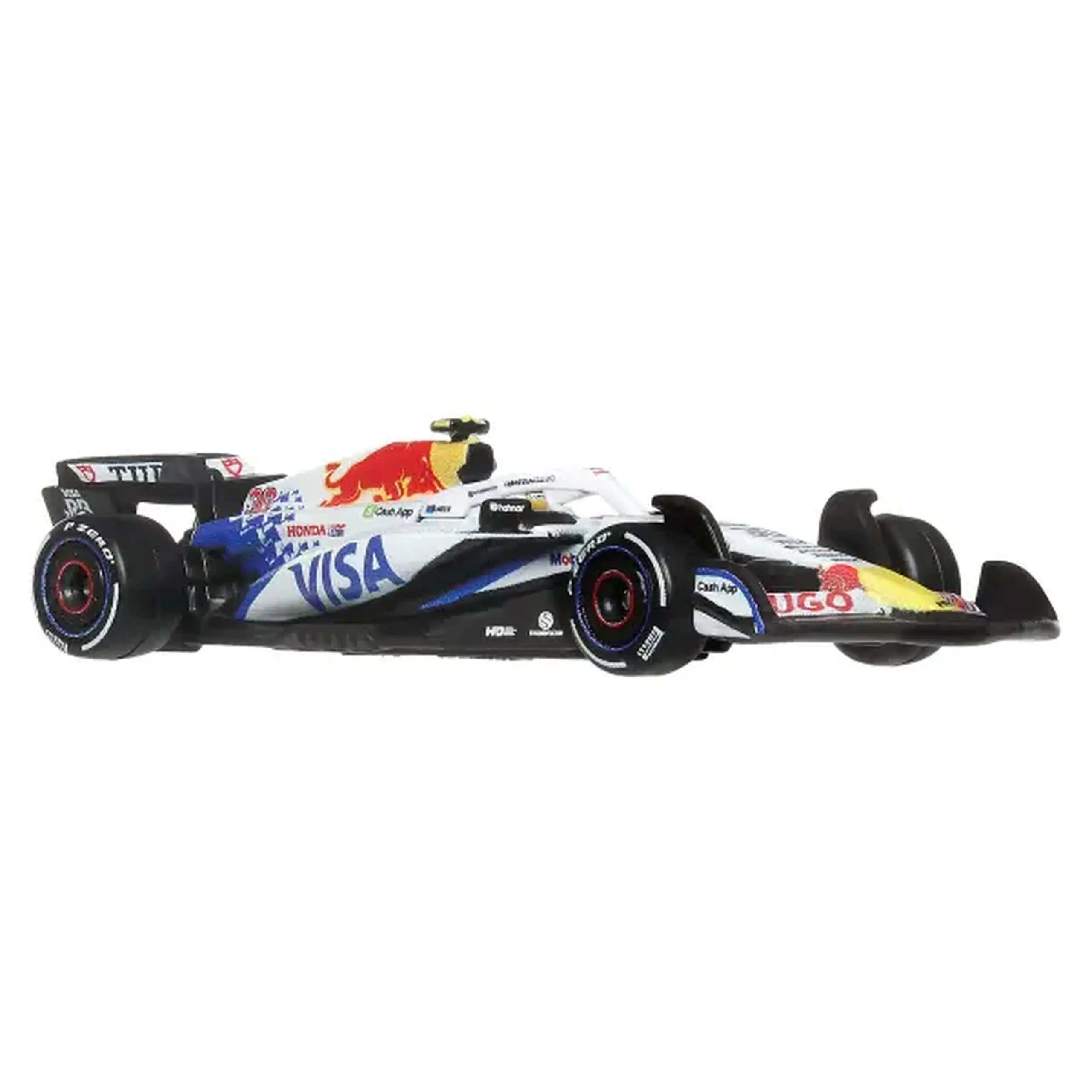 Set mașinuțe de colecție Formula 1 Visa Cash App Racing Bulls, 2 modele, 1:64