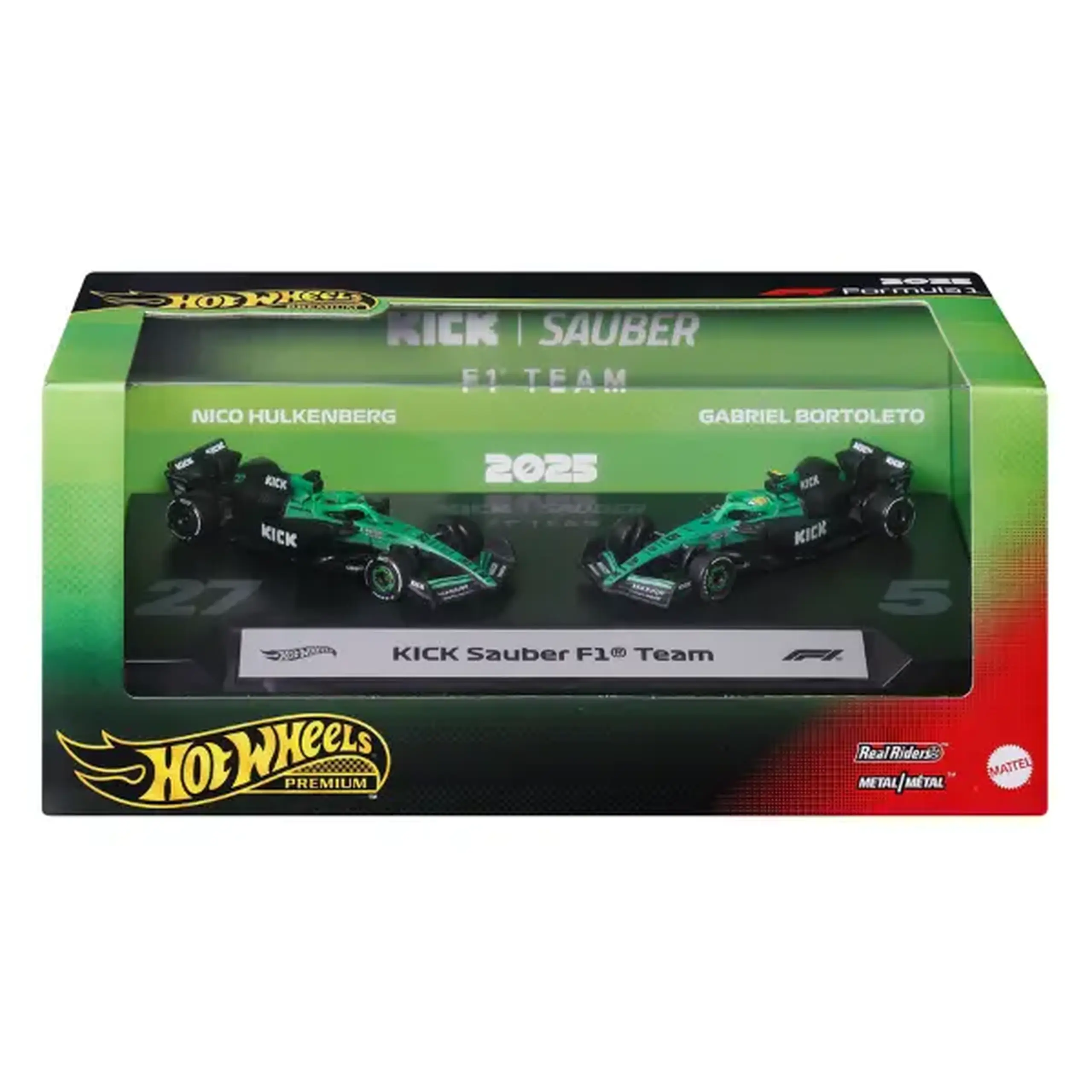 Set mașinuțe de colecție Formula 1 KICK Sauber, 2 modele, 1:64