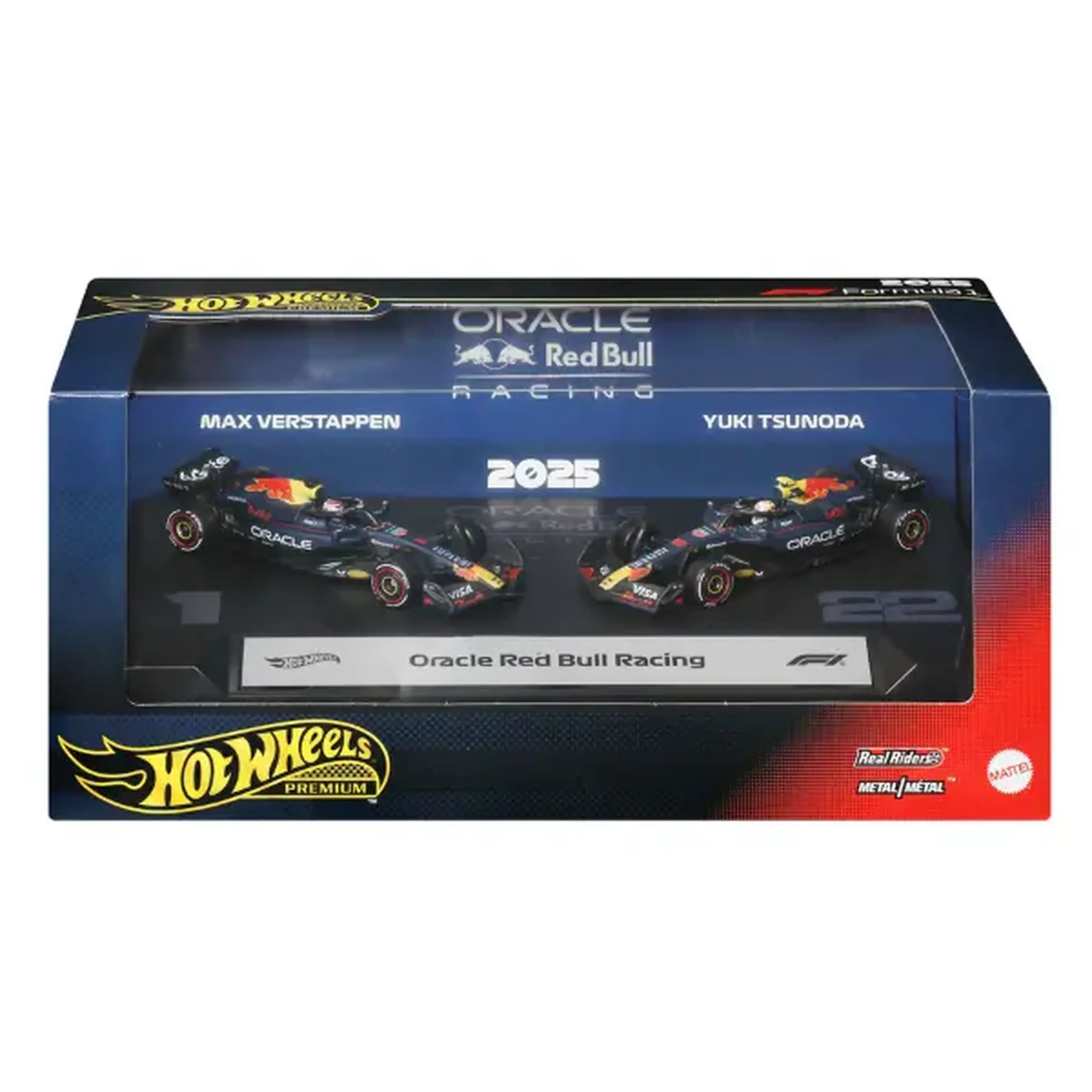 Set mașinuțe de colecție Formula 1 Oracle Red Bull Racing, 2 modele, 1:64