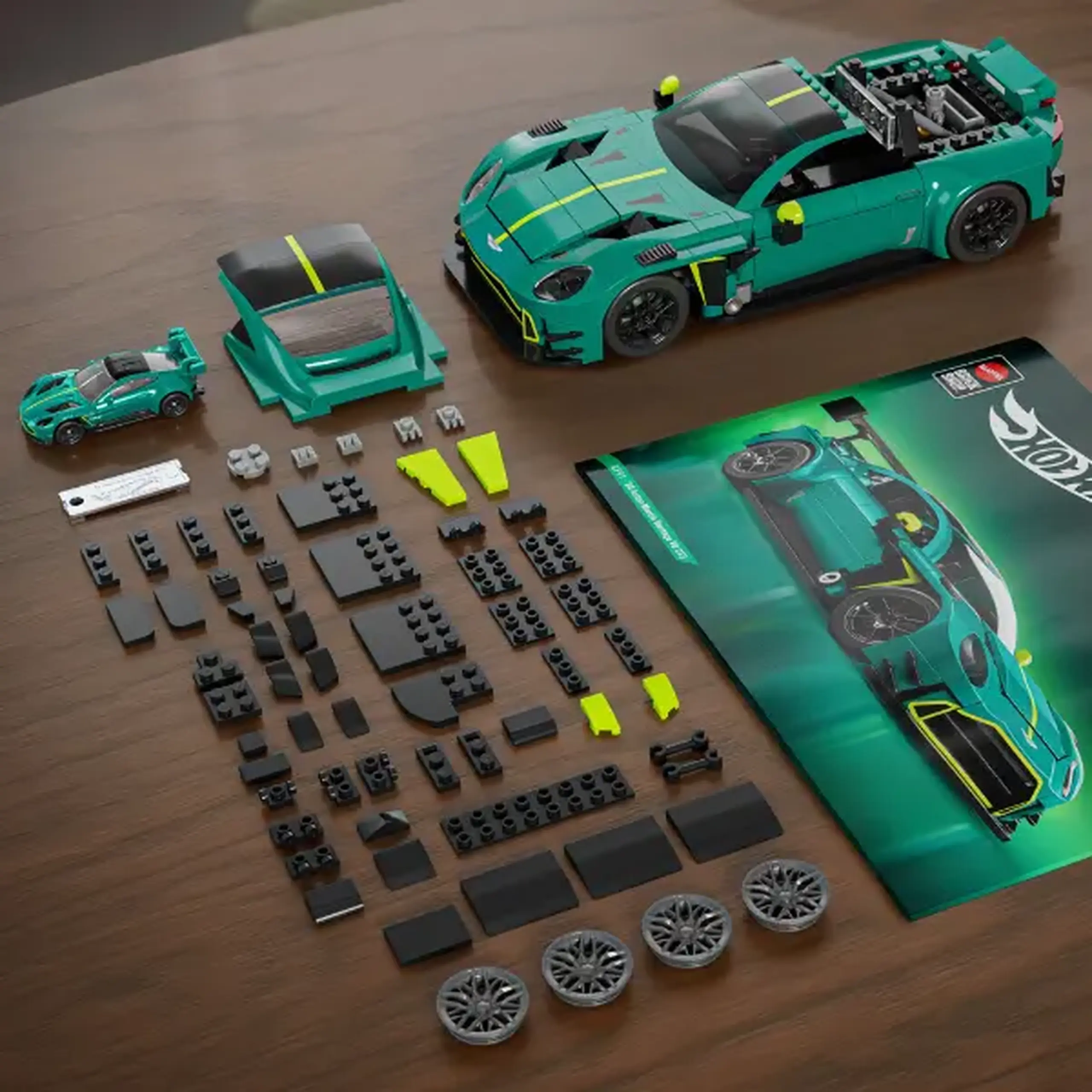 Constructor „Aston Martin Vantage GT3” Hot Wheels, 793 piese