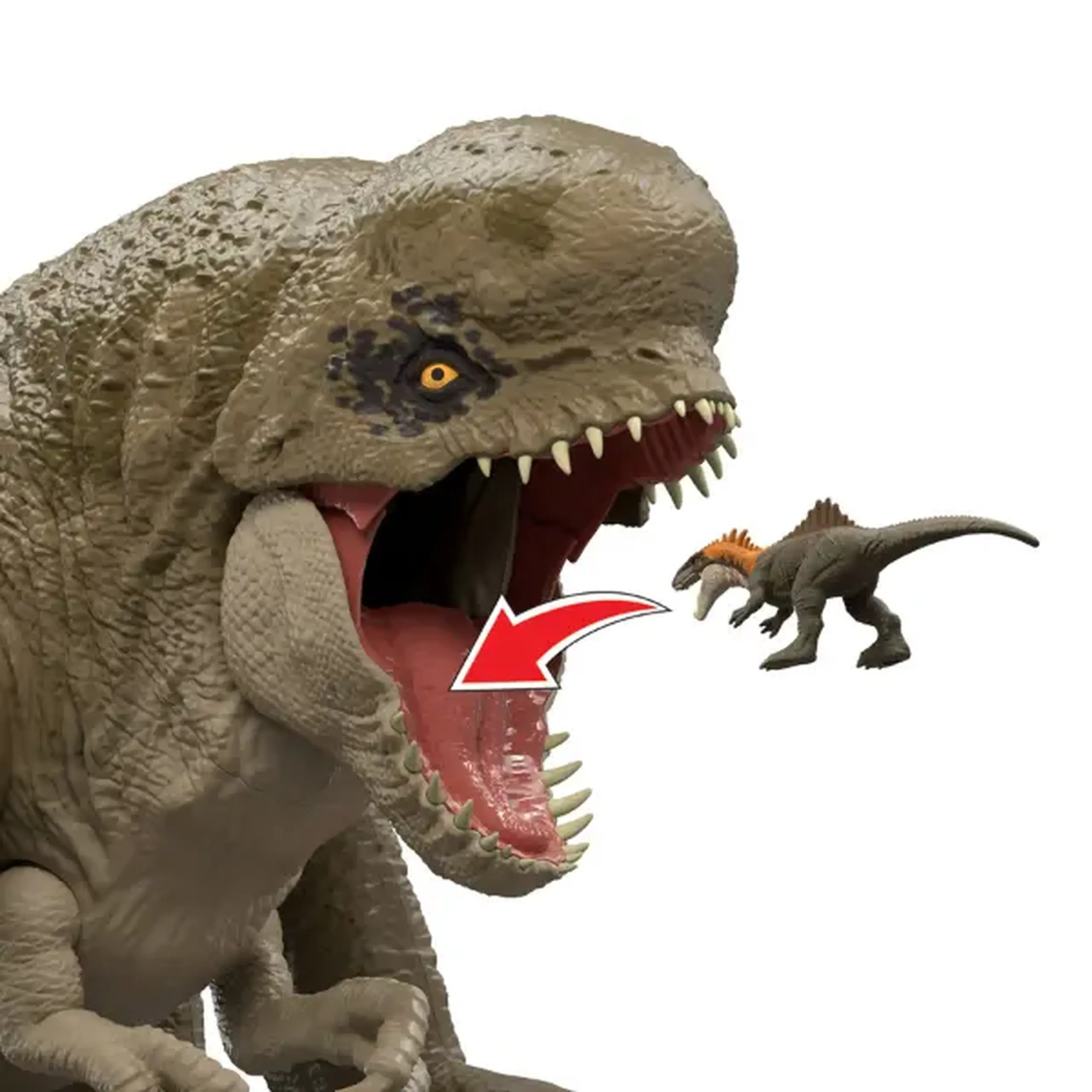 Figurină dinozaur „Distortus Rex” Jurassic World, 79 cm