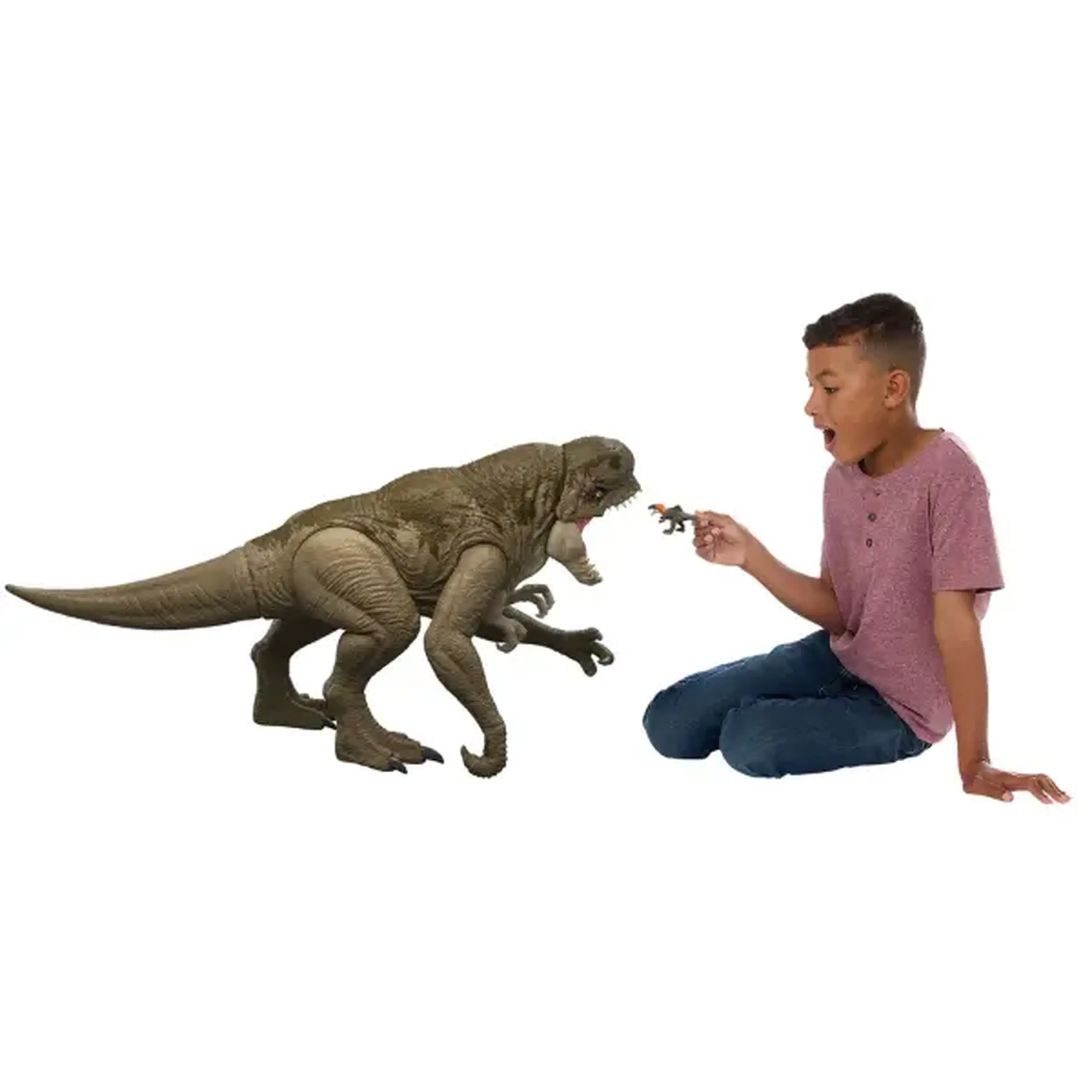 Figurină dinozaur „Distortus Rex” Jurassic World, 79 cm