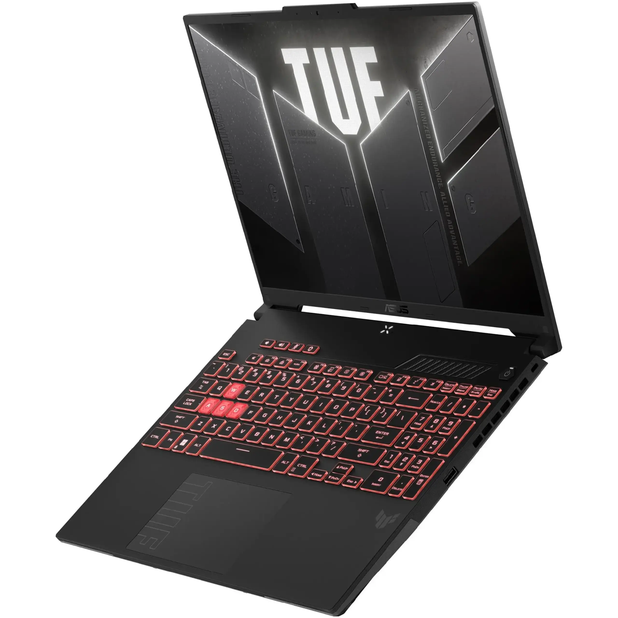 Laptop Gaming ASUS TUF A16 FA607NUQ cu procesor AMD Ryzen™ 7 170 pana la 4.75GHz, 16'', Full HD+, WUXGA, 144Hz, IPS, 16GB DDR5 RAM, 512GB SSD, NVIDIA® GeForce RTX™ 4050 6GB GDDR6, No OS, Mecha Gray