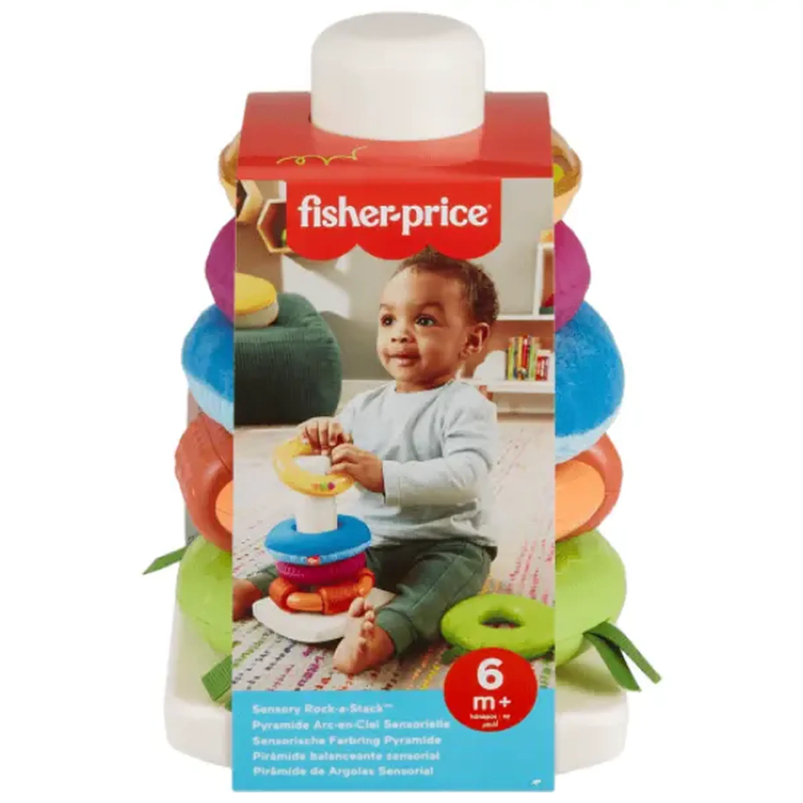 Fisher-Price Piramida pentru dezvoltare senzoriala