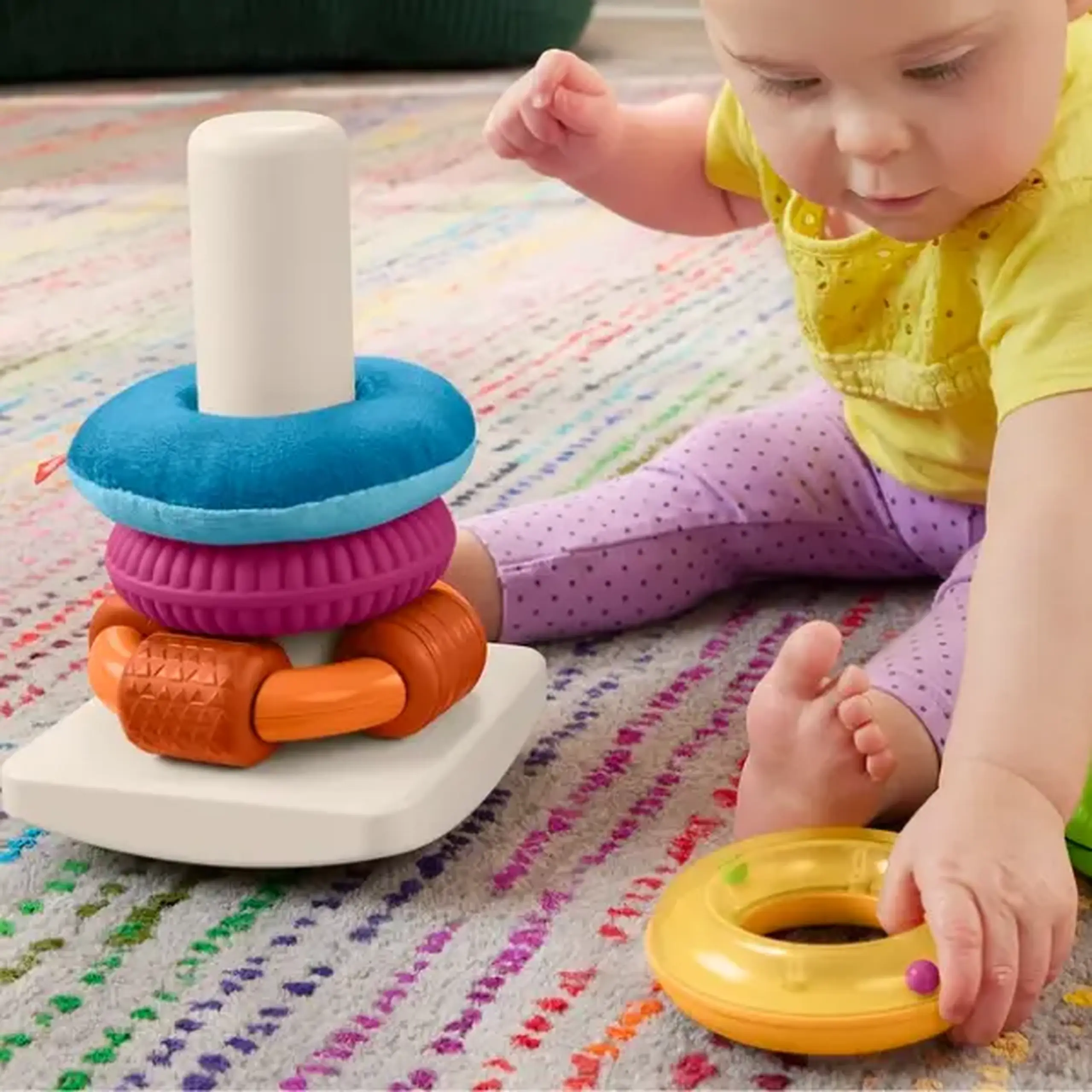 Fisher-Price Piramida pentru dezvoltare senzoriala