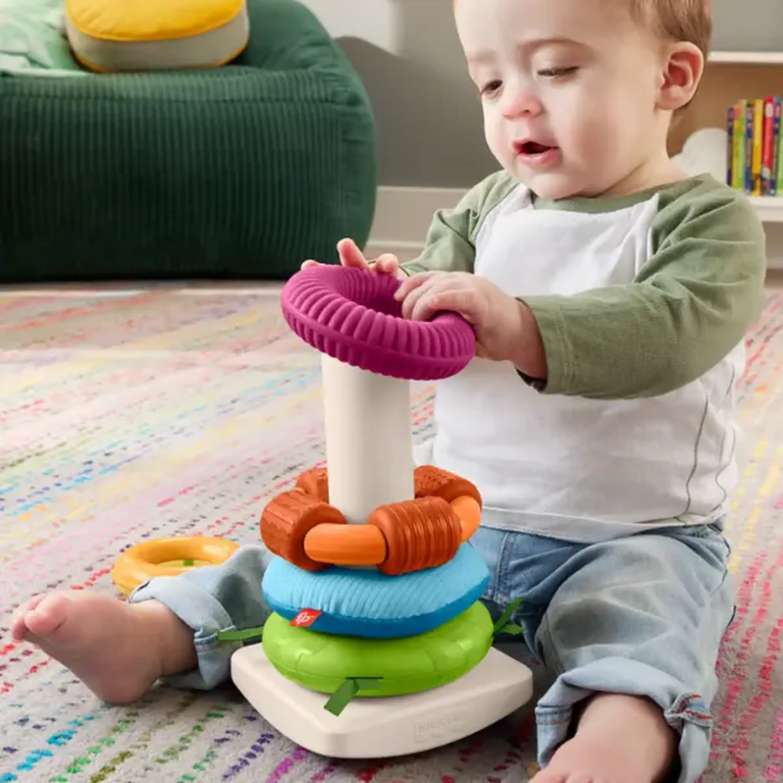 Fisher-Price Piramida pentru dezvoltare senzoriala