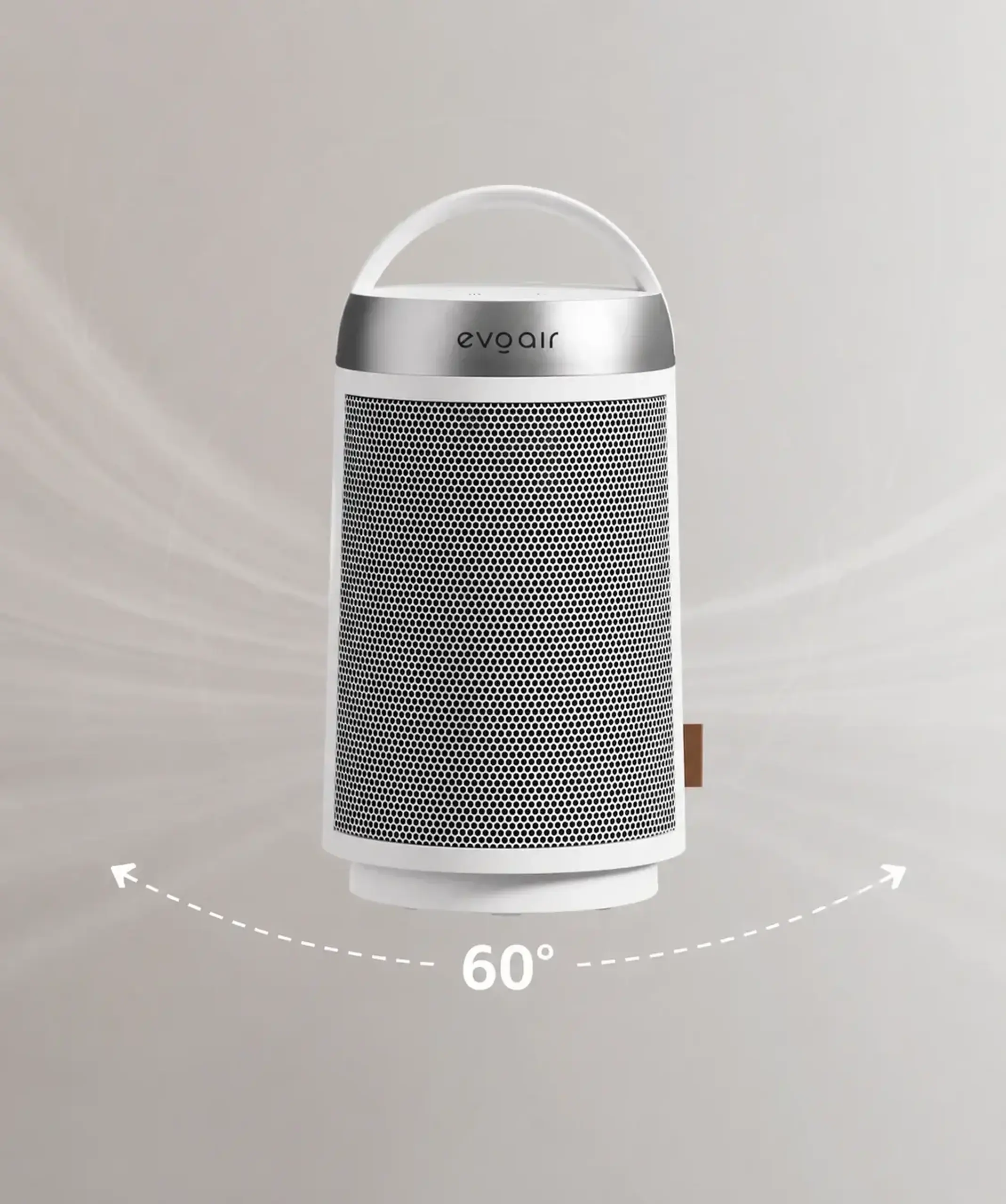 Aeroterma ceramica Evoair Warmix 1500, Wi-Fi, Control Aplicatie SmartLife, Alb
