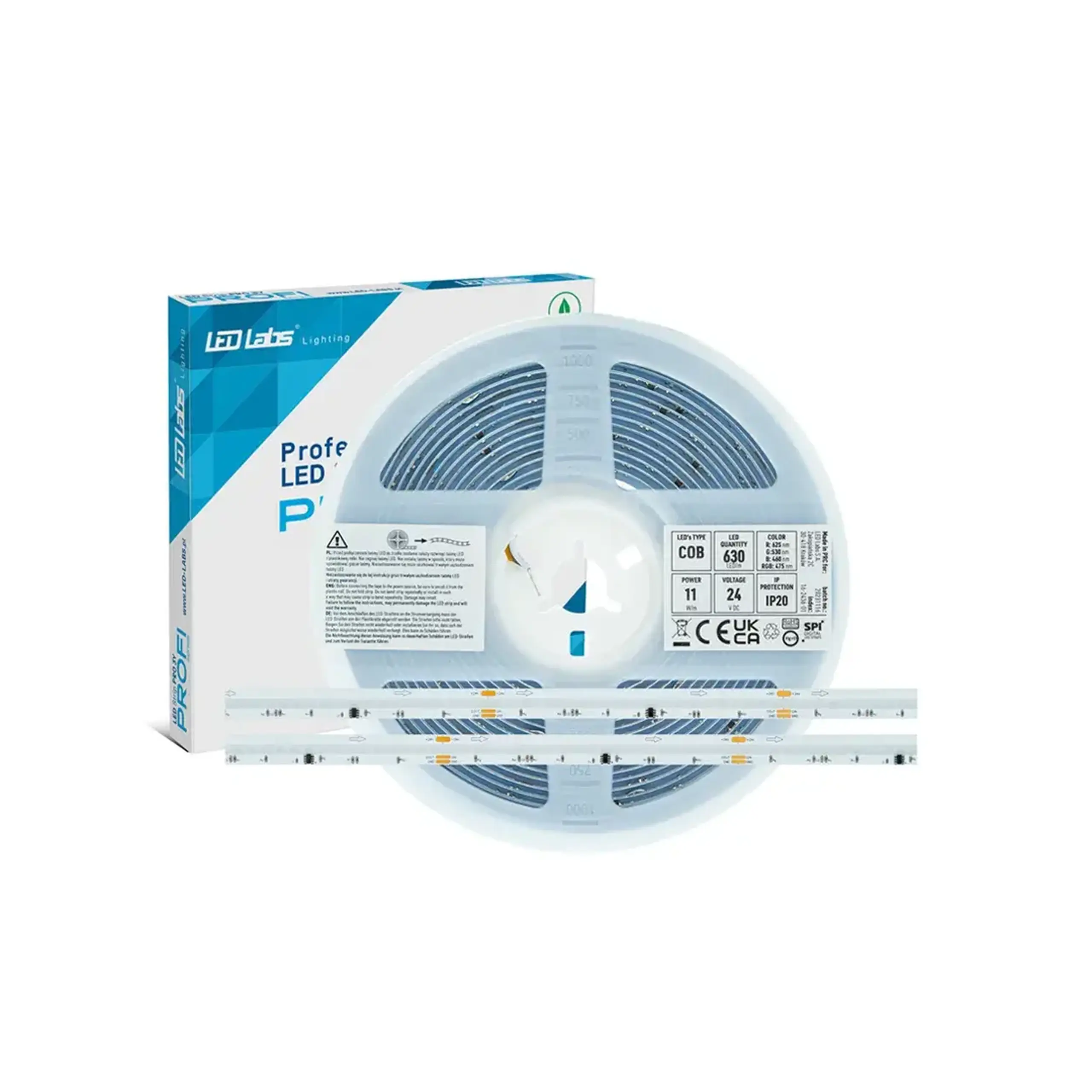 Bandă LED PROFI 55 W 24 V 5 m COB IP20 LED Labs