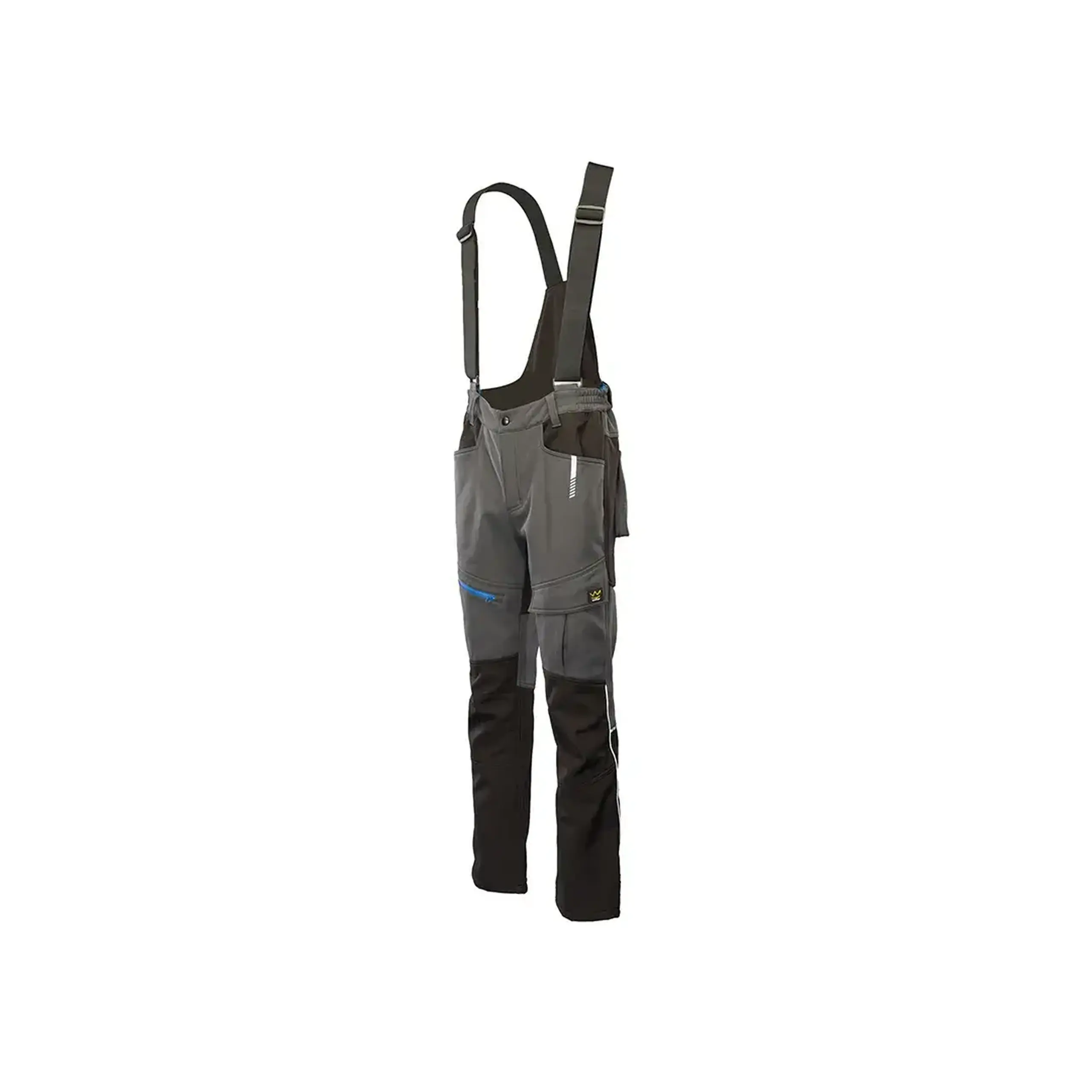 Salopetă de iarnă TOPAZ SOFTSHELL XXXXL Gri/Negru SEVEN KINGS