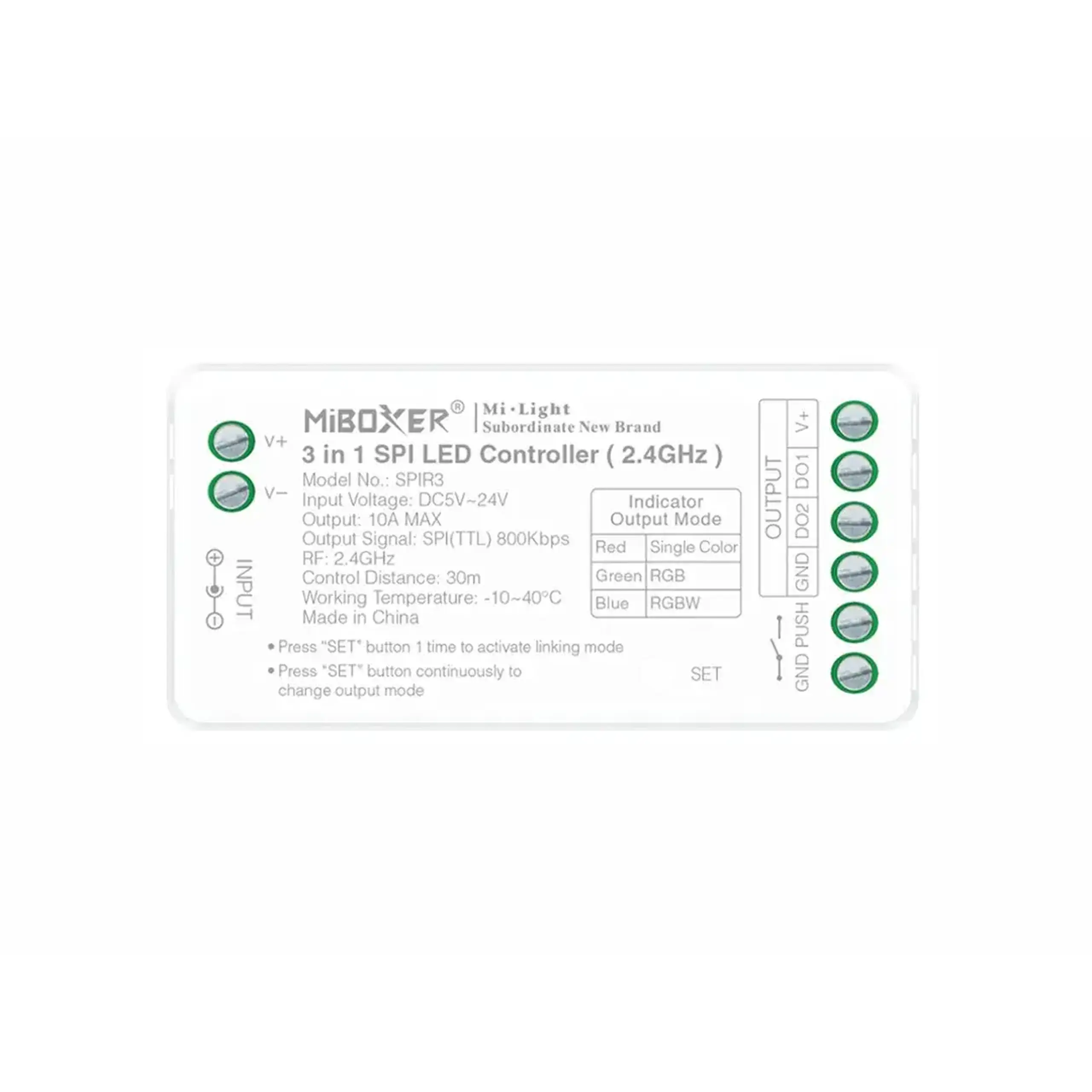 Controler bandă LED MiBoxer SPIR3 50 - 240 W LED Labs