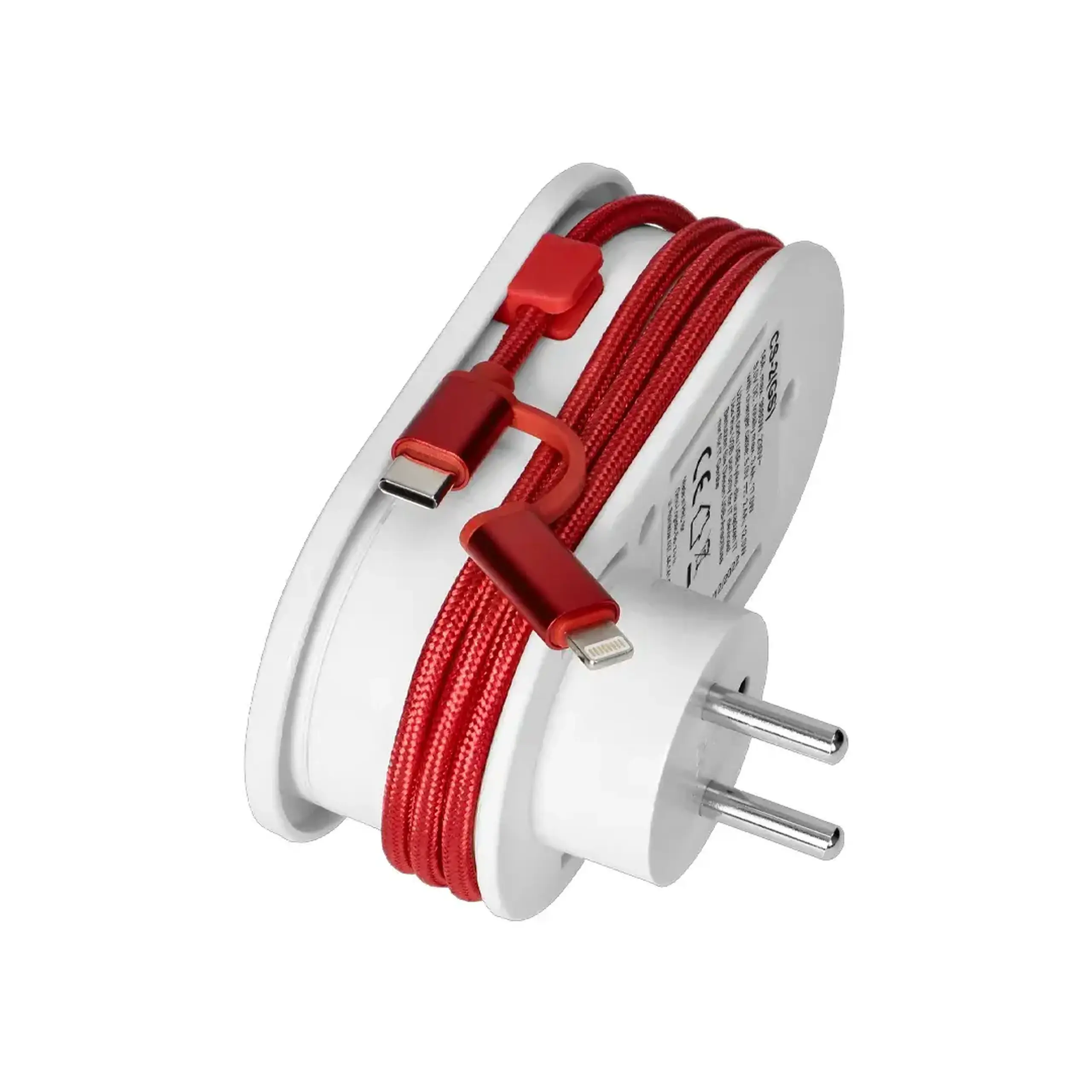 Adaptor cu încărcător USB 1 + USB A + Type C 2P + E 16 A 220 - 240 V IP20 ORNO