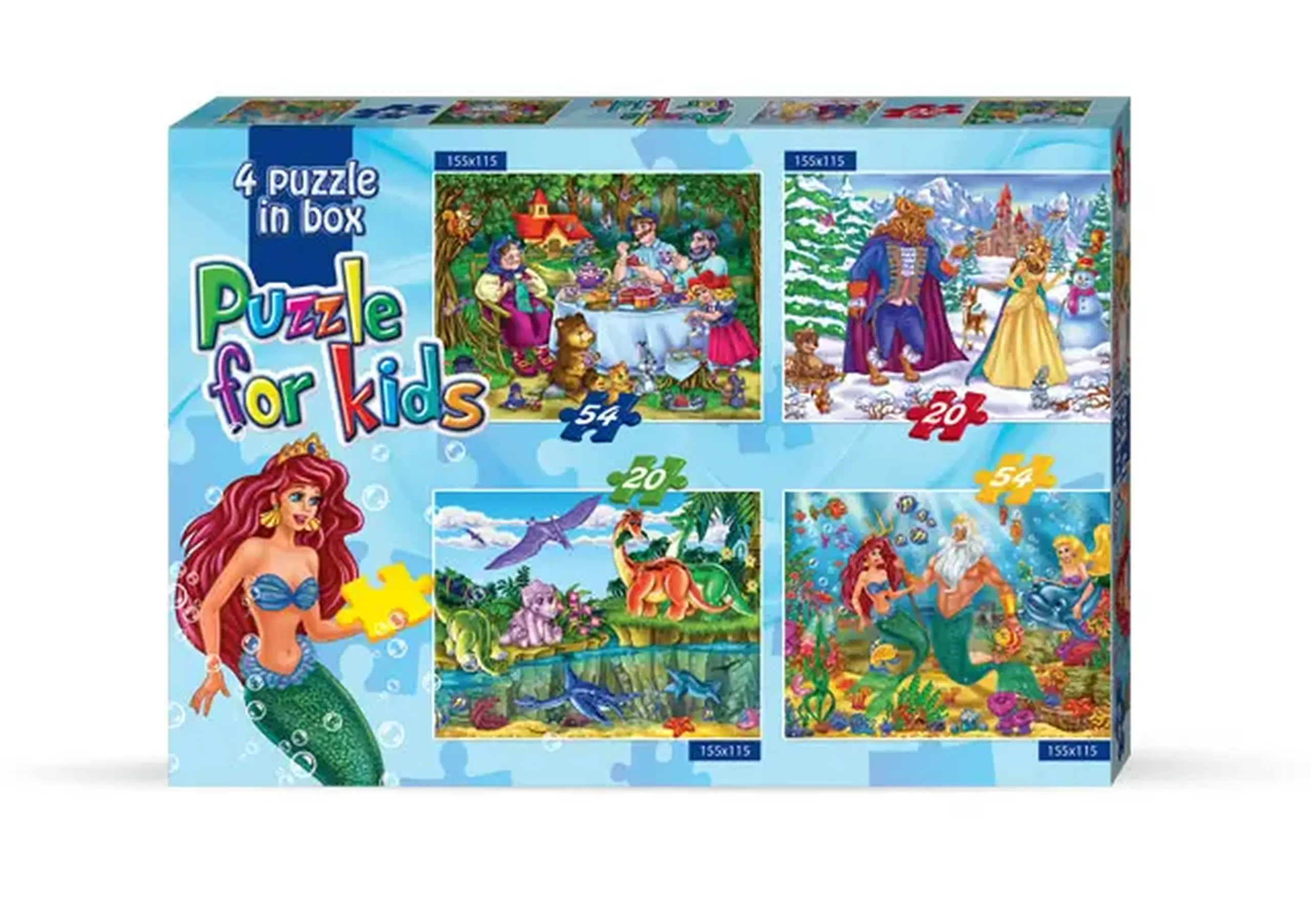 Puzzle 54/20 4in1 15 198