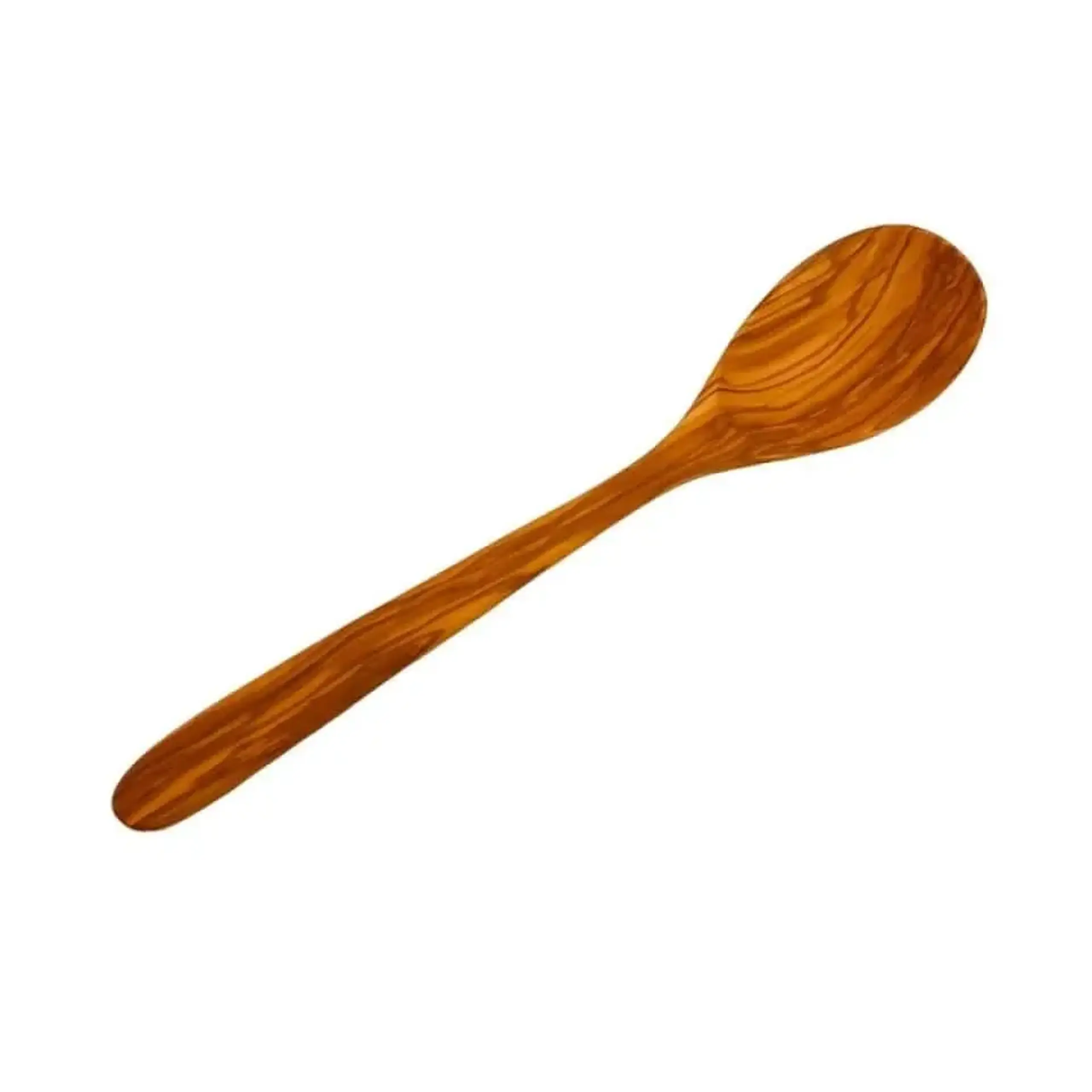 Lingură mare din lemn de măslin pentru gătit, 35 cm