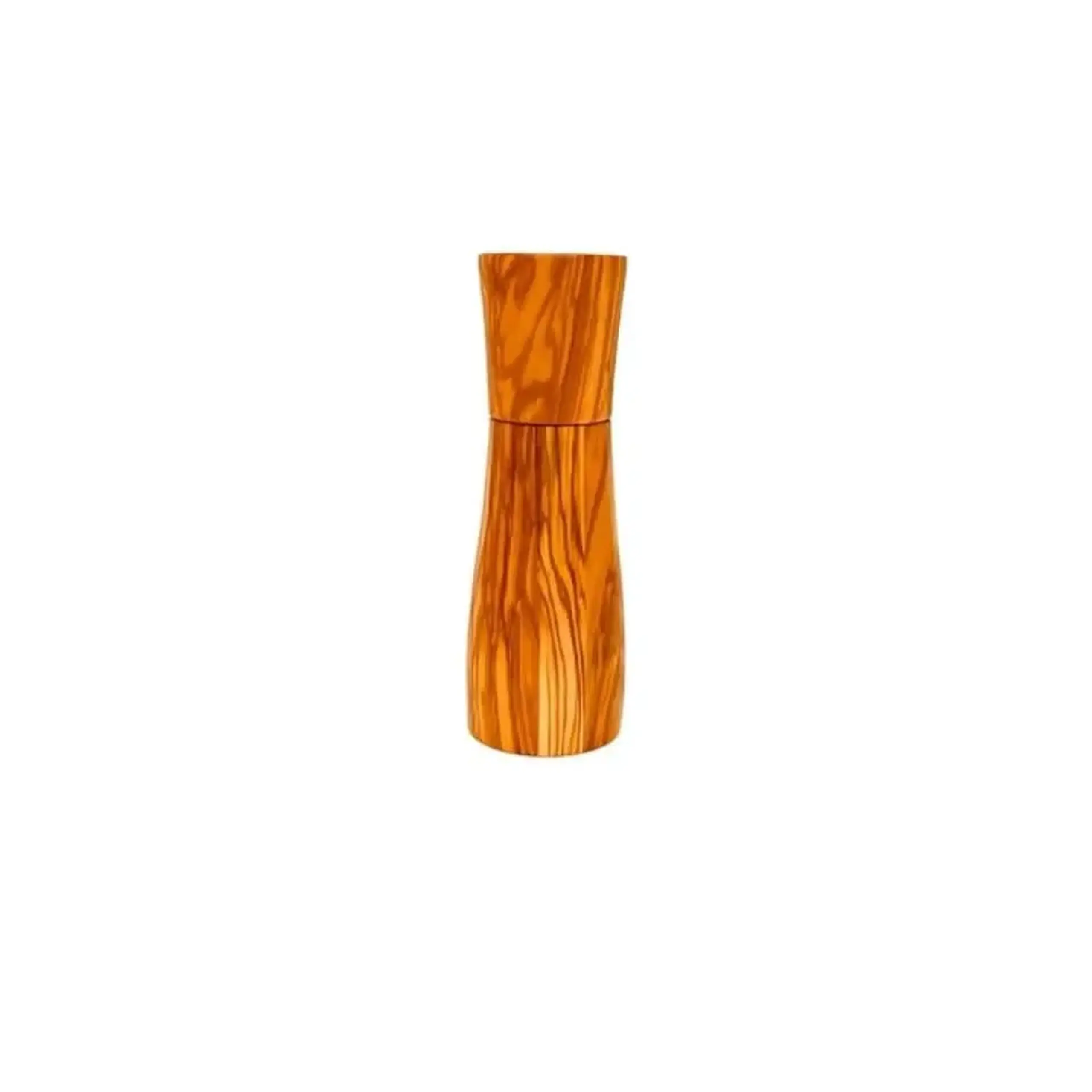 Râșniță pentru sare și piper din lemn de măslin, 16 cm