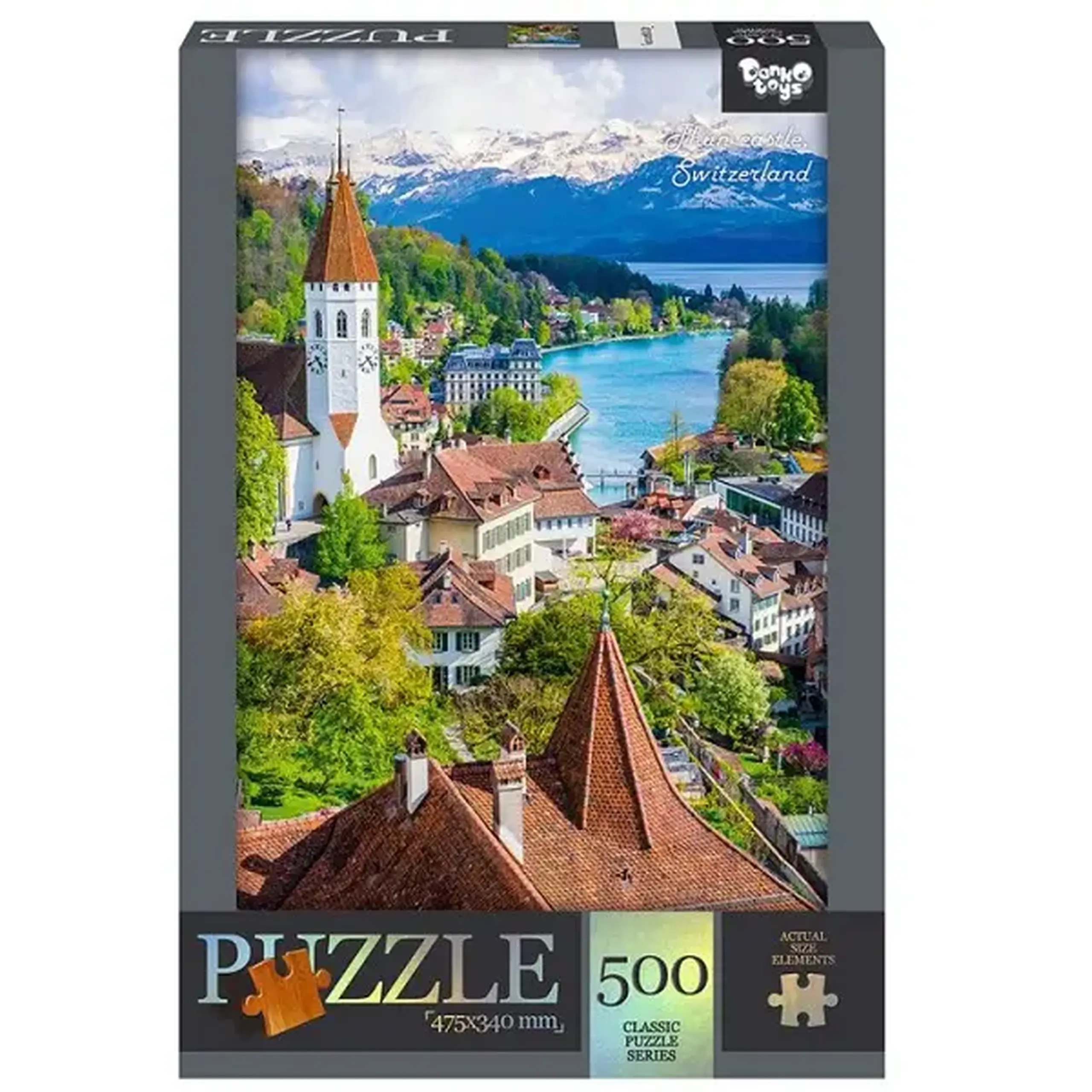Puzzle C500-14-11 Thun castle, Switzerland
