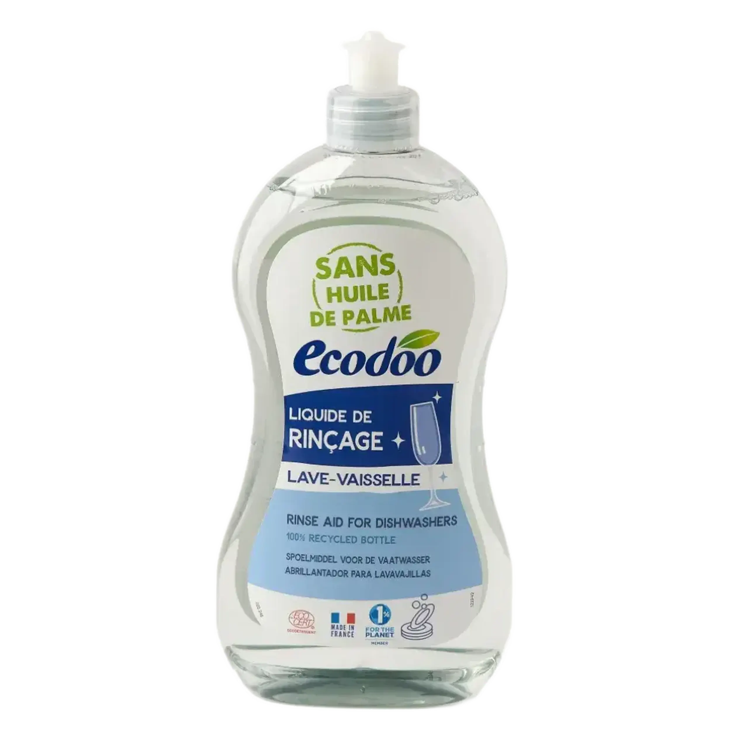 Lichid Eco de Clătire pentru Mașina de Spălat Vase, 500 ml