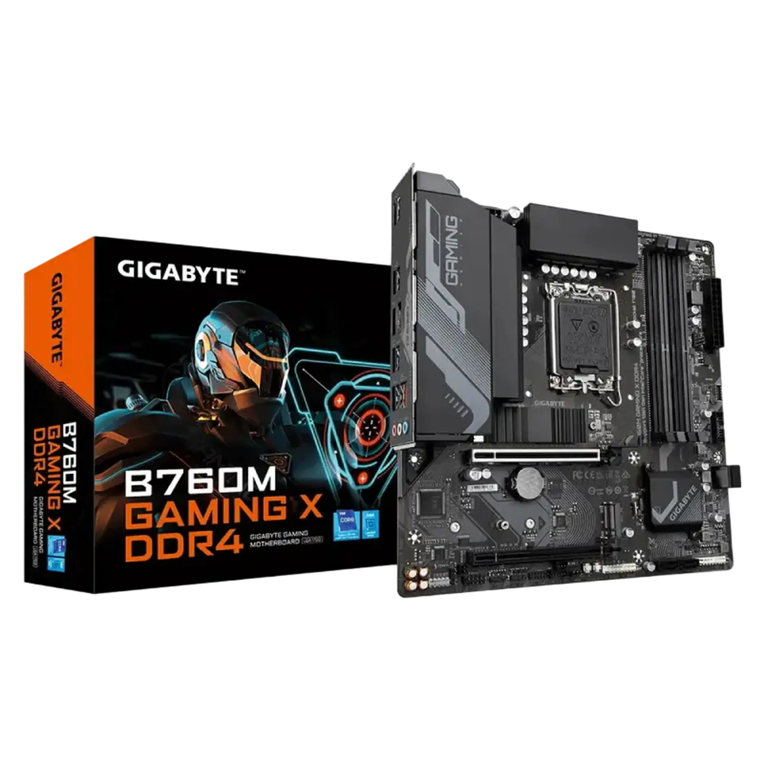 Placă de bază Gigabyte B760M GAMING X DDR4, LGA1700, Intel B760, Micro-ATX