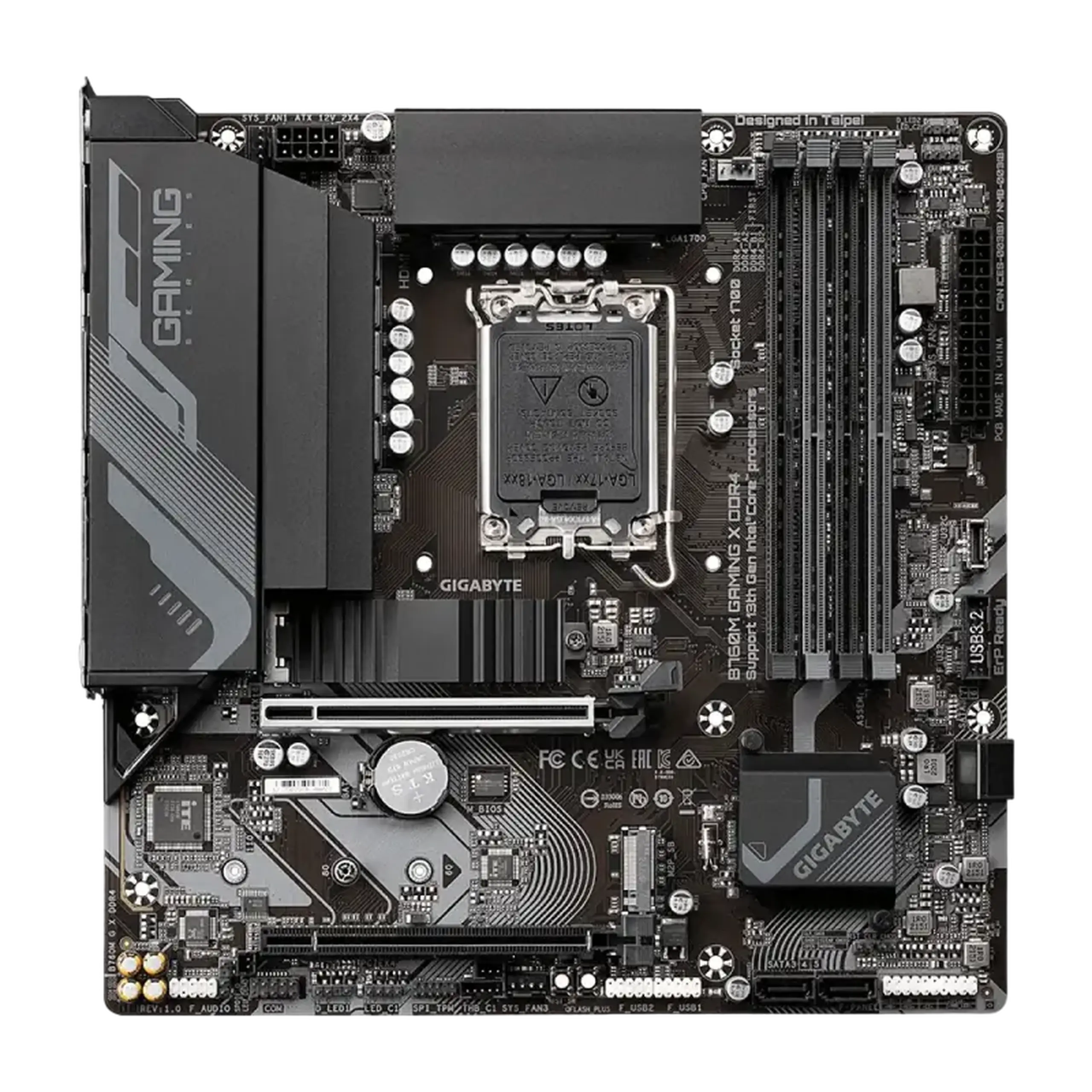 Placă de bază Gigabyte B760M GAMING X DDR4, LGA1700, Intel B760, Micro-ATX