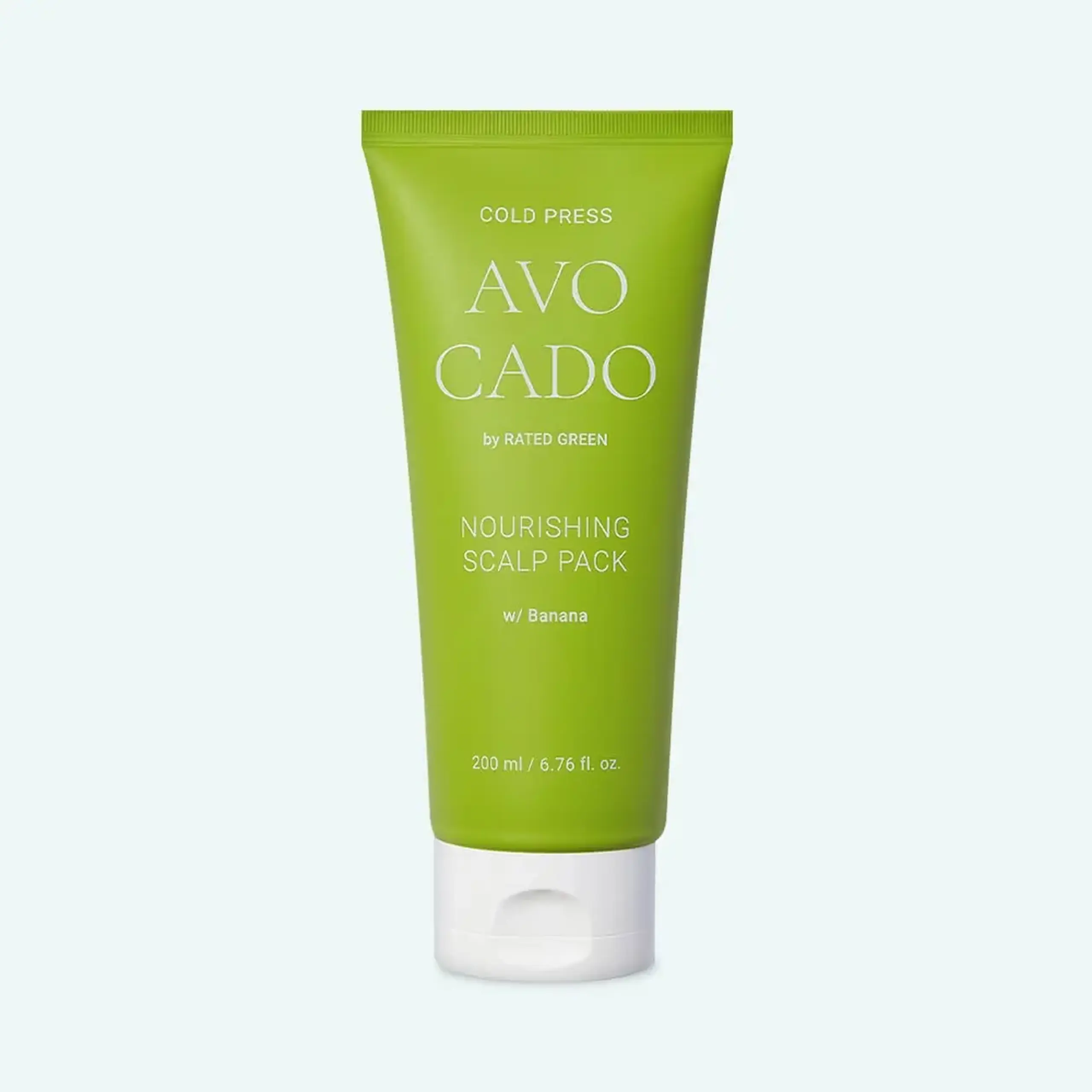 Mască hrănitoare pentru scalp Rated Green Cold Press Avocado Nourishing Scalp Pack w/Banana 200 ml