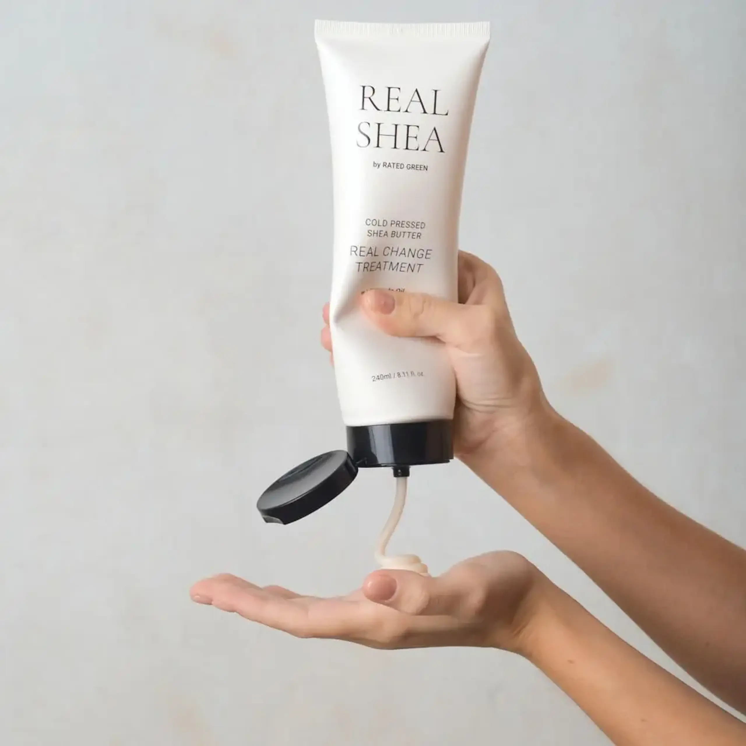Mască-Tratament cu Unt de Shea Rated Green Cold Pressed Shea Butter Real Change Treatment 240 ml