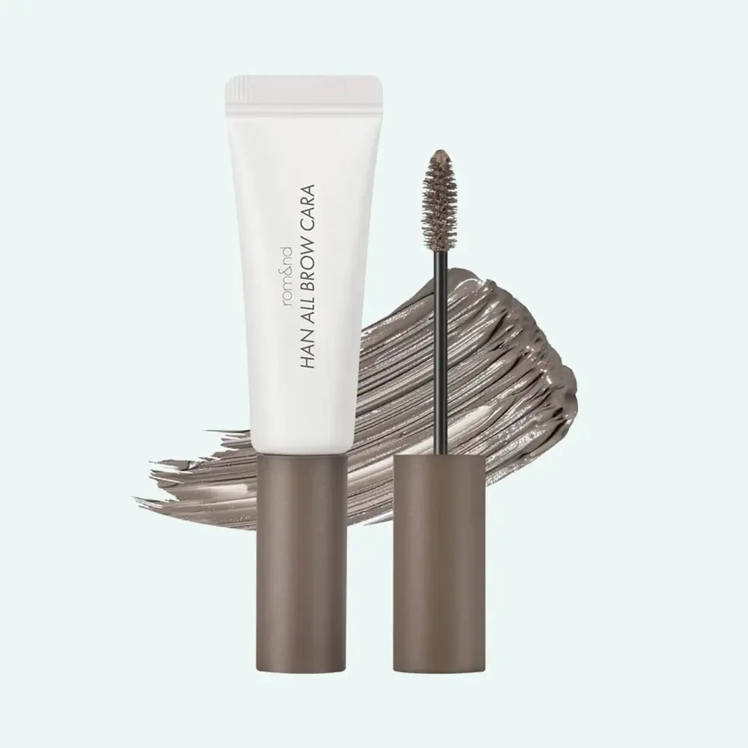 Mascara pentru fixarea sprâncenelor Rom&amp;nd Han All Brow Cara 01 Grace Taupe 9g #6662