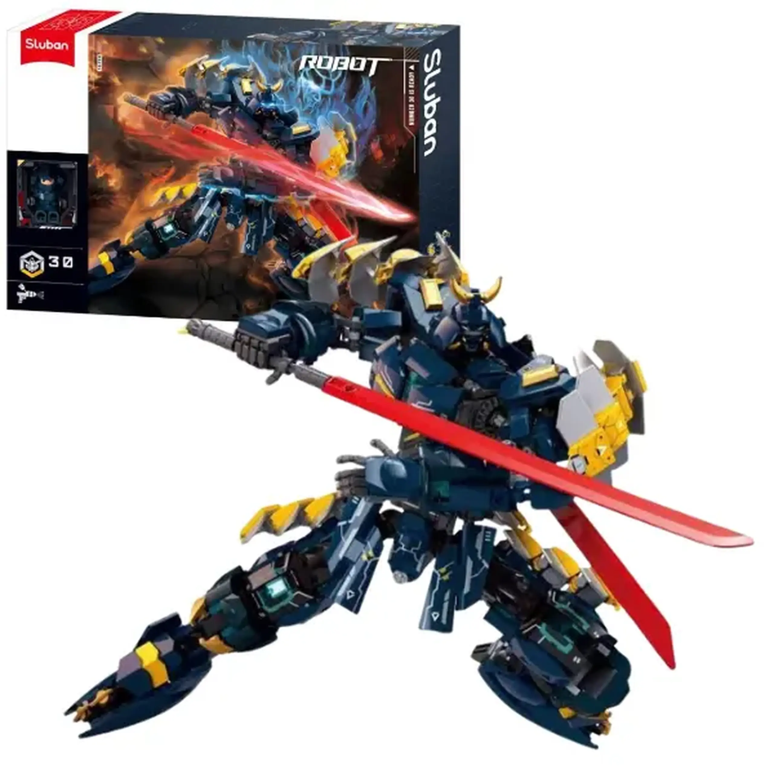 Constructor „Mech de luptă Samurai 30”, 765 elem.
