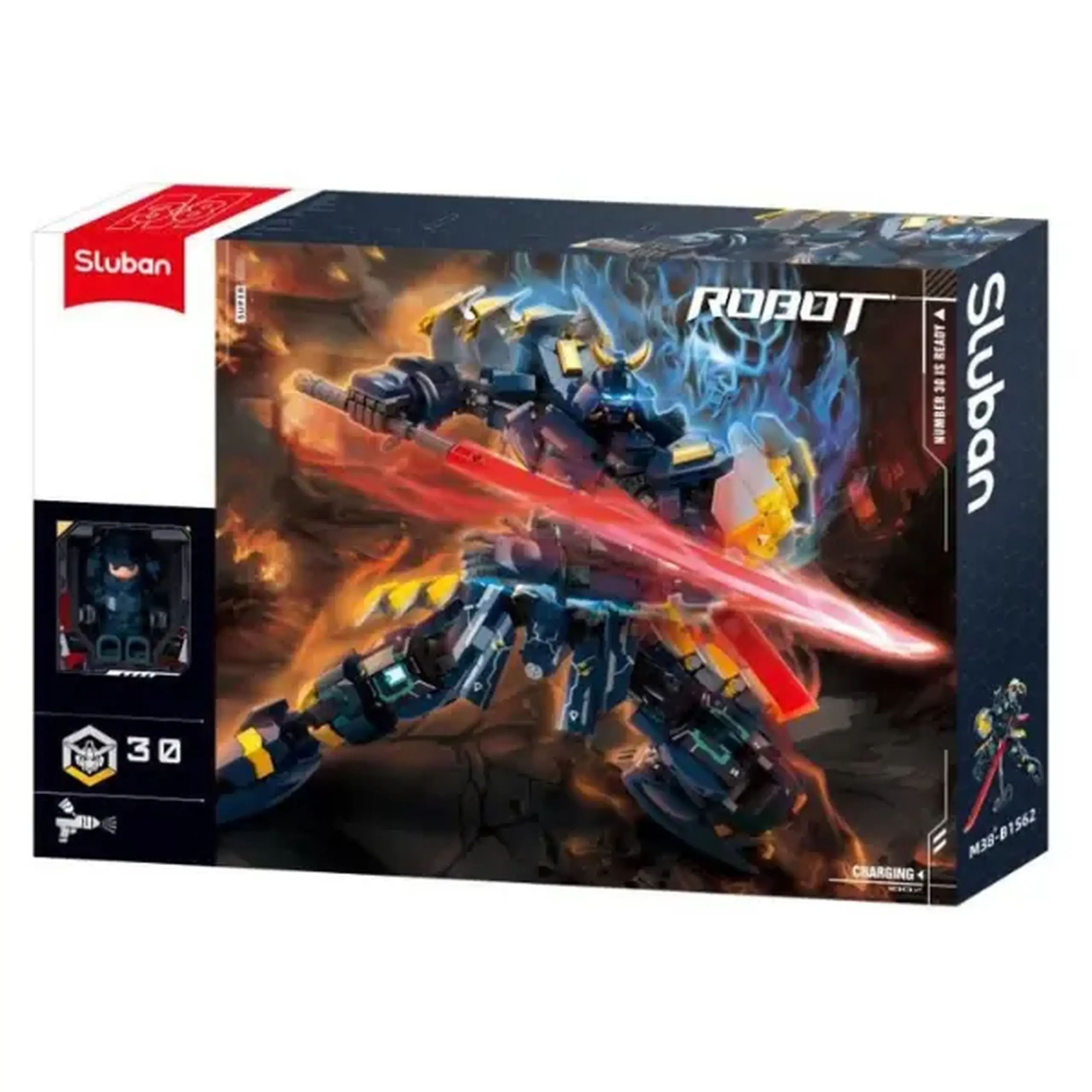 Constructor „Mech de luptă Samurai 30”, 765 elem.