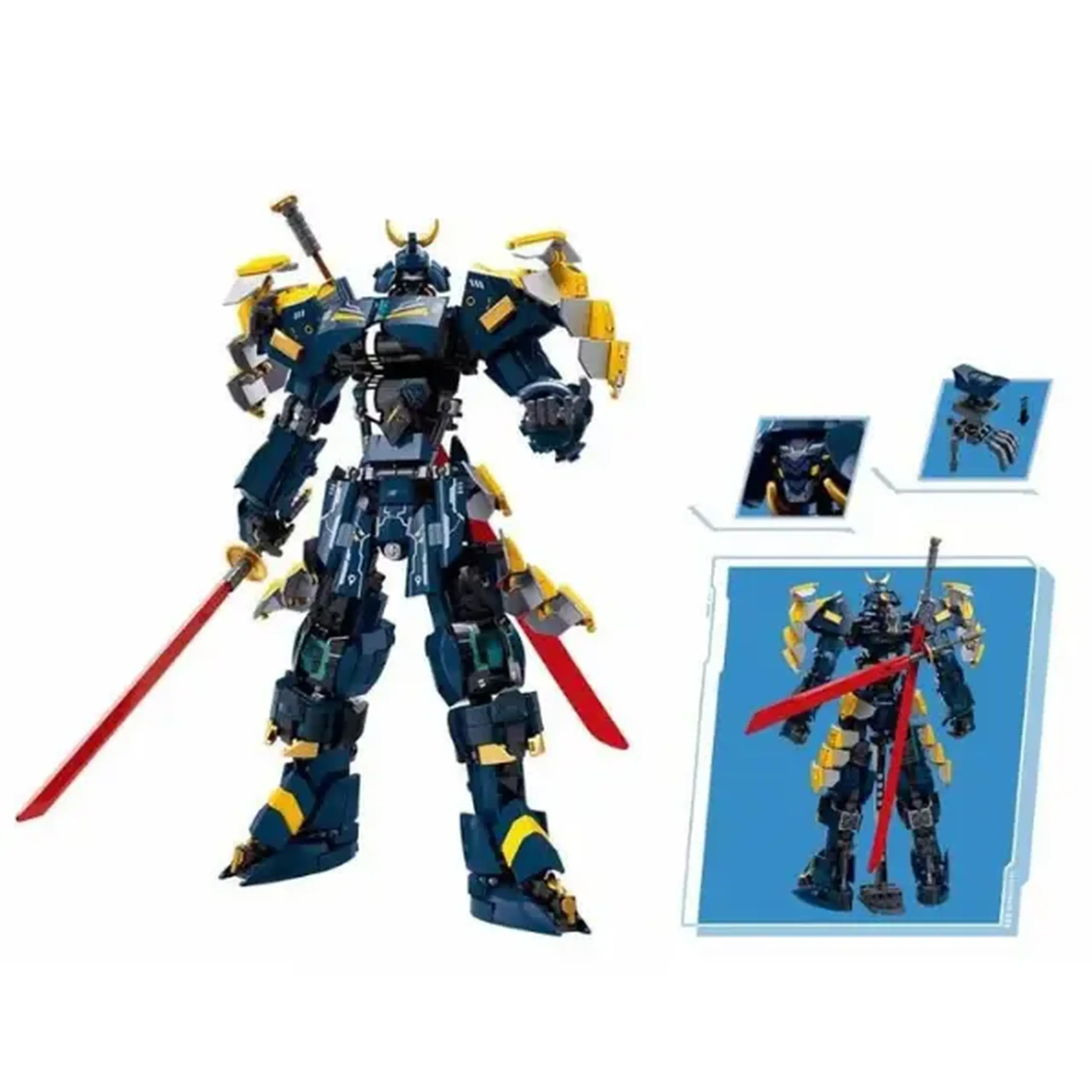 Constructor „Mech de luptă Samurai 30”, 765 elem.