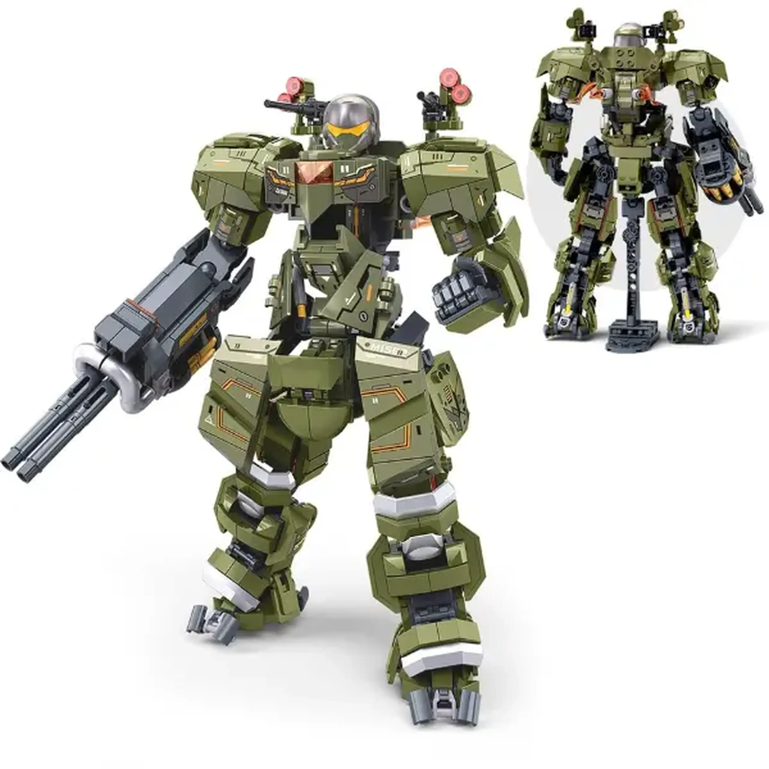 Constructor „Robot de luptă Main Battle Mech”, 598 elem.