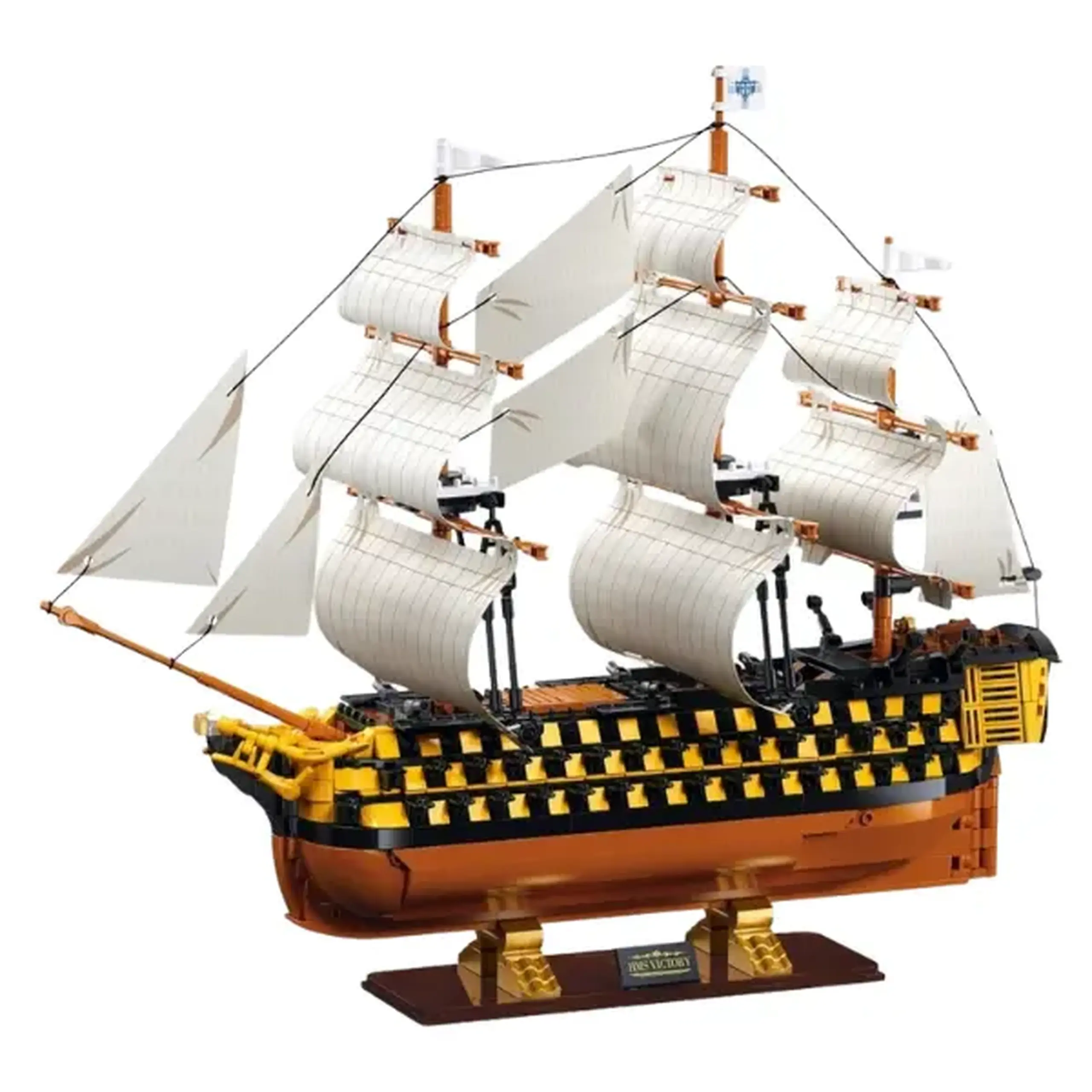 Constructor „Navă de luptă cu vele HMS Victory”, scara 1:2700, 1075 elem.