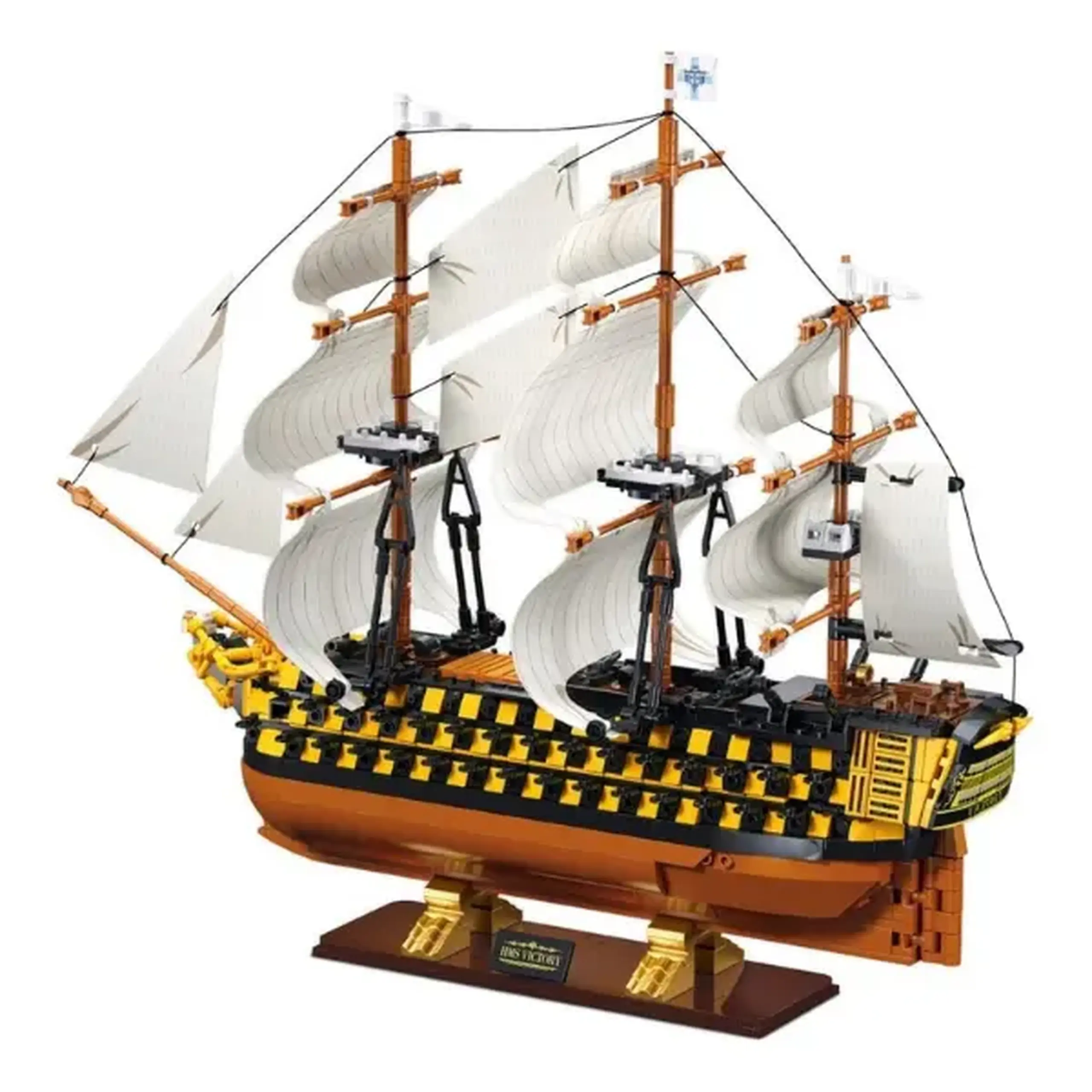 Constructor „Navă de luptă cu vele HMS Victory”, scara 1:2700, 1075 elem.