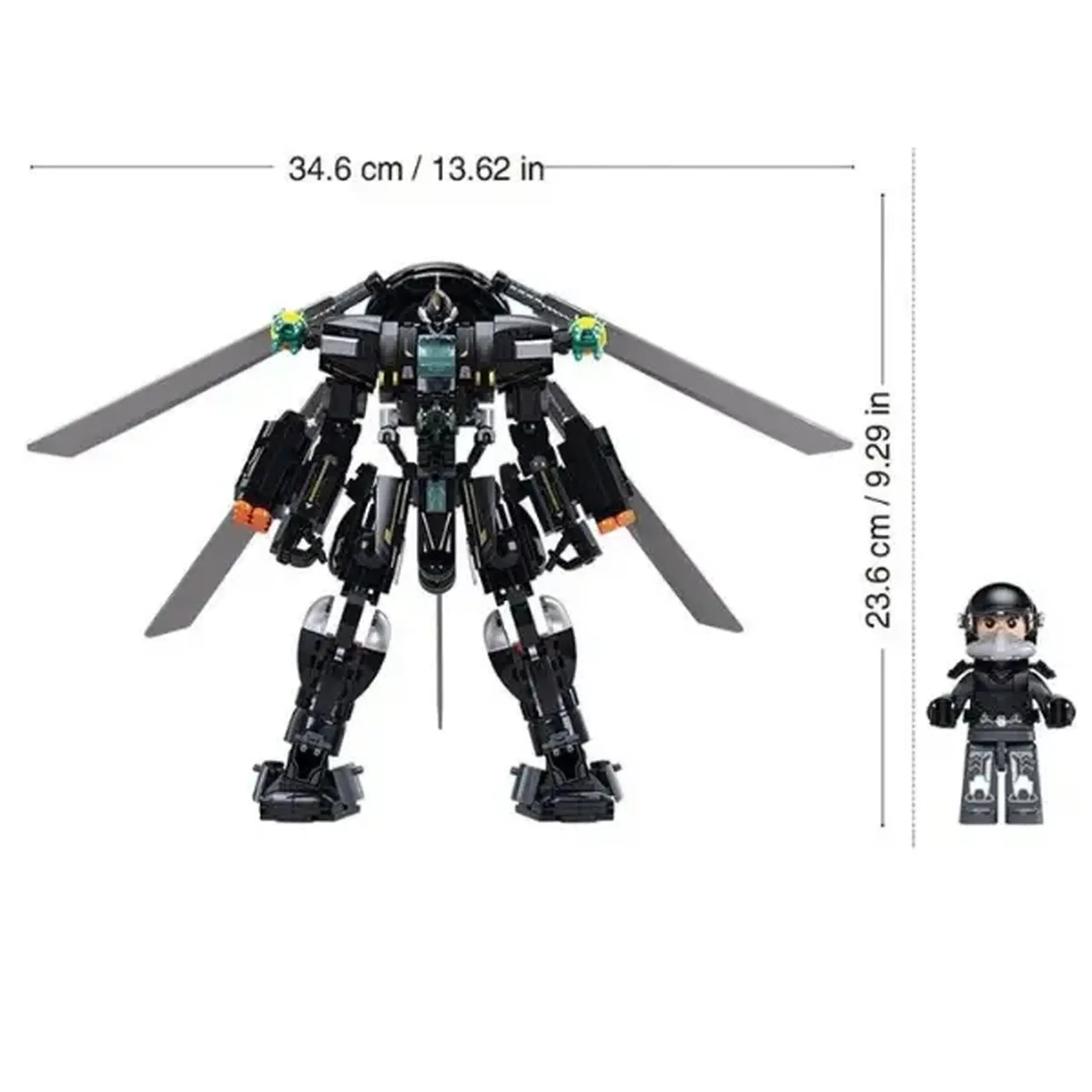 Constructor „Robot de luptă”, 545 elem.