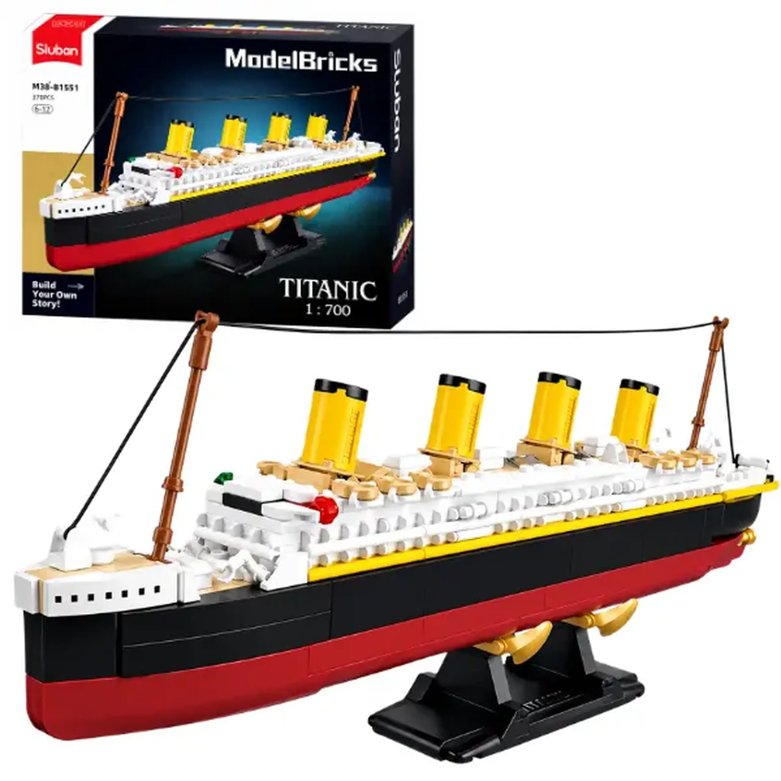 Constructor „Titanic”, scara 1:700, 378 elem.