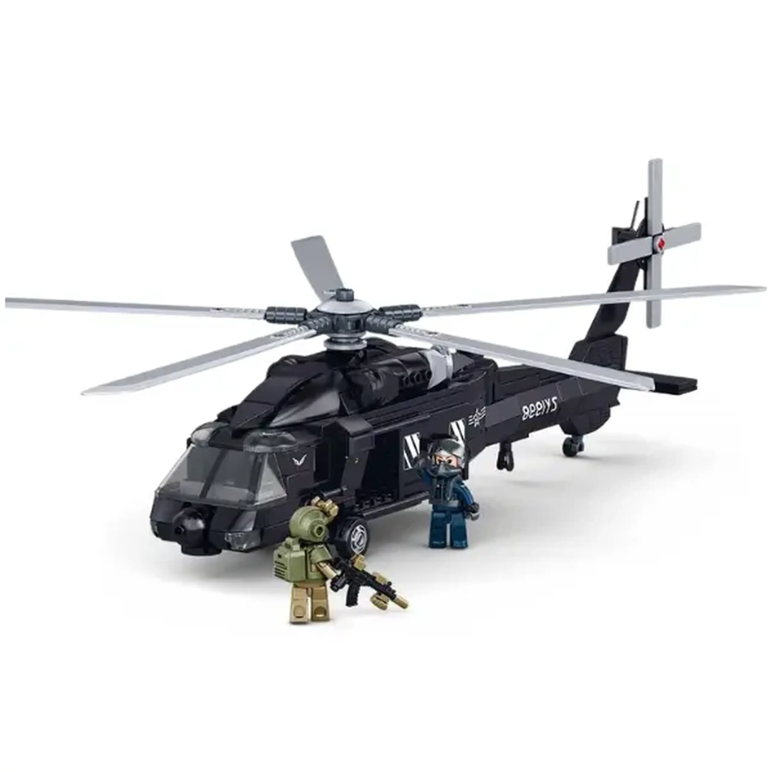 Constructor „Elicopter militar Z20S”, 678 elem.