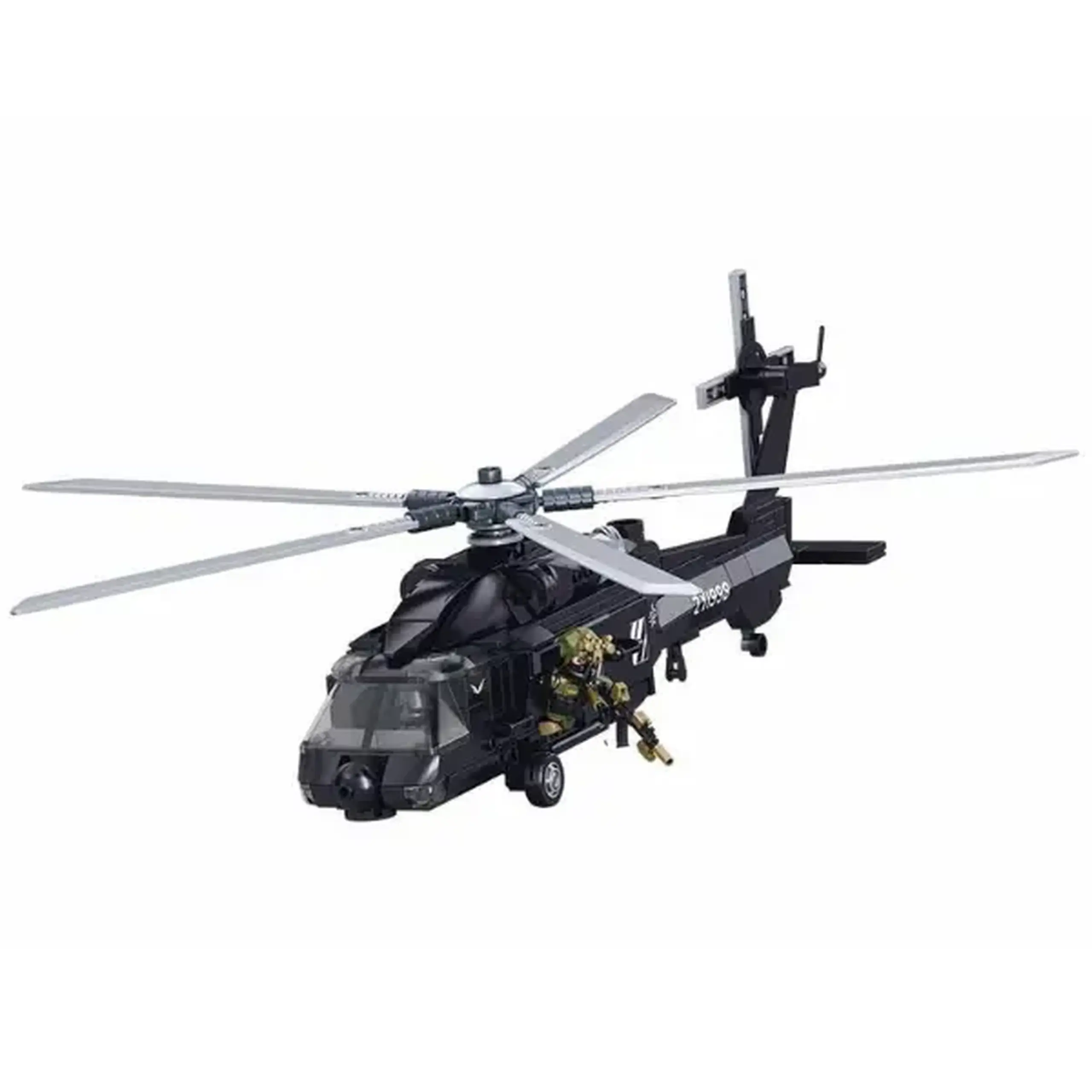 Constructor „Elicopter militar Z20S”, 678 elem.