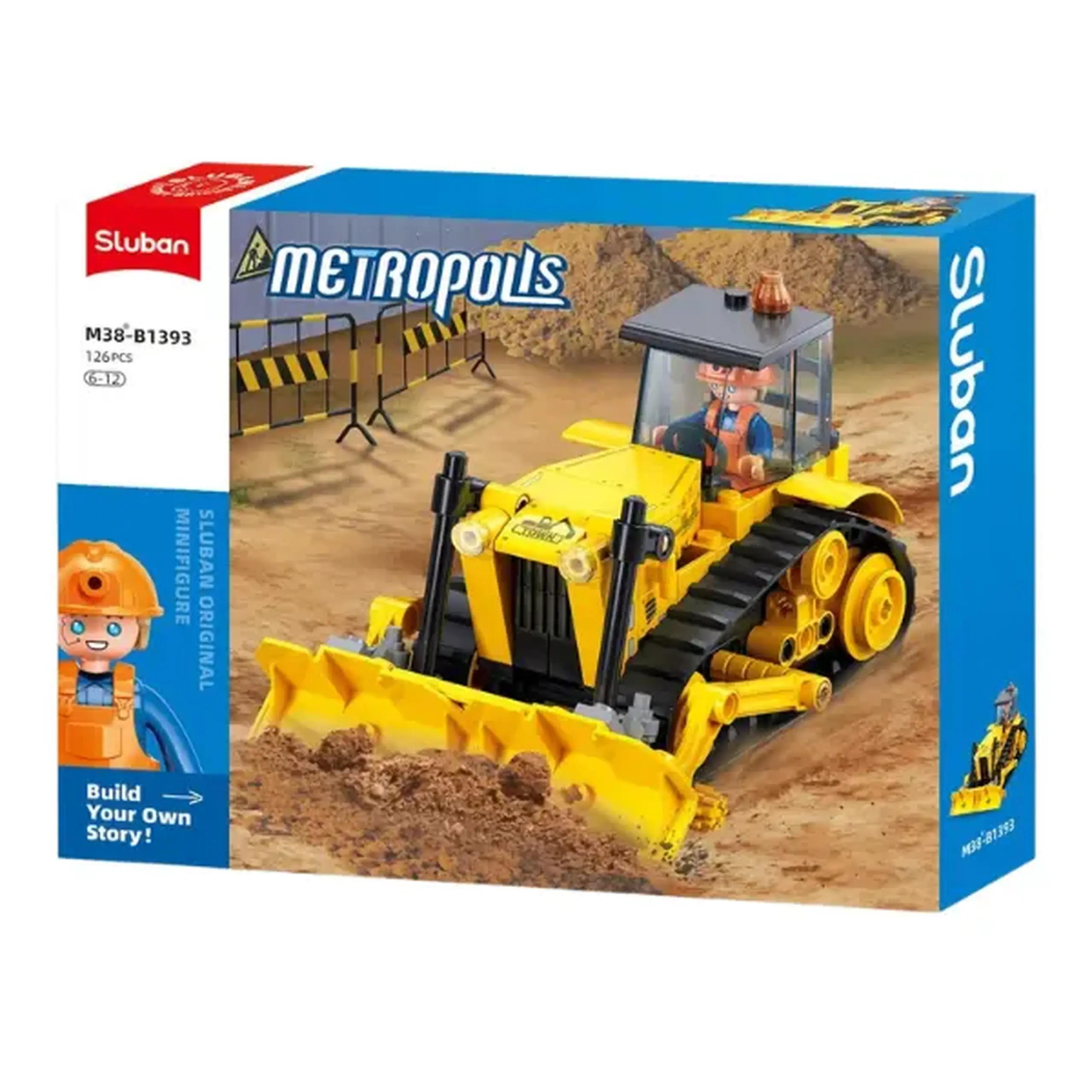 Constructor „Buldozer de mare putere”, 126 elem.