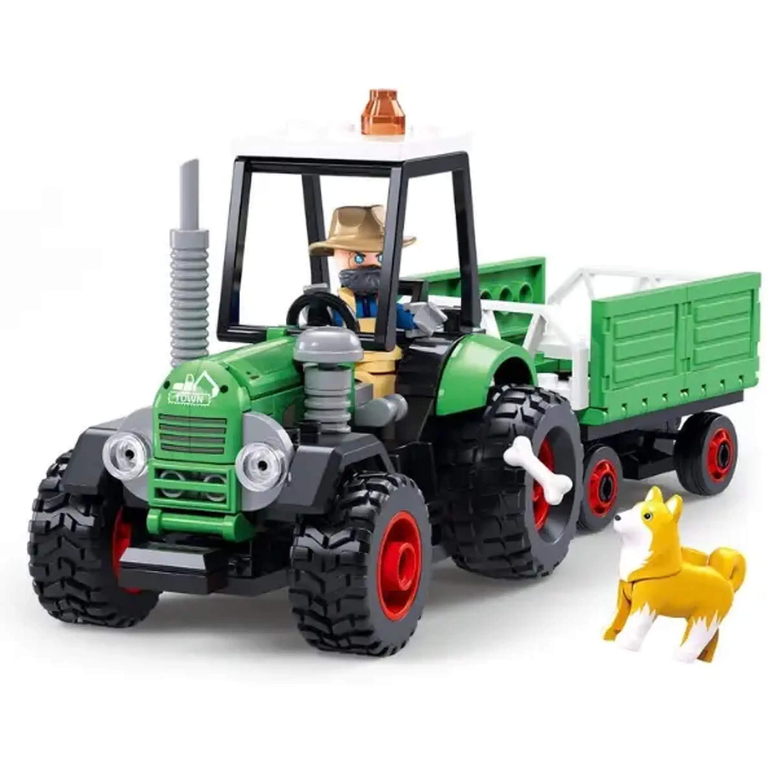 Constructor „Tractor agricol”, 115 elem.