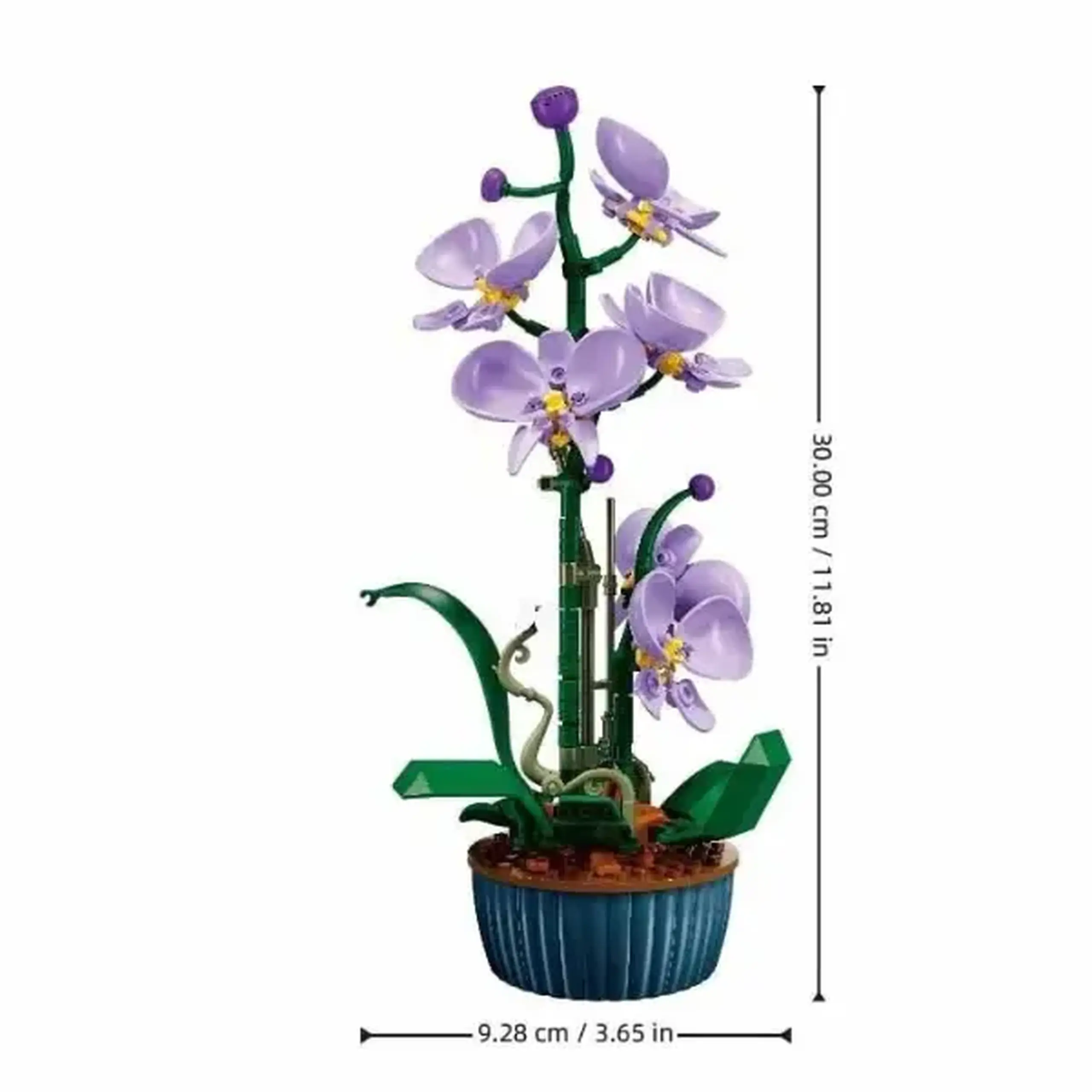 Constructor „Orhidee violet”, 199 elem.