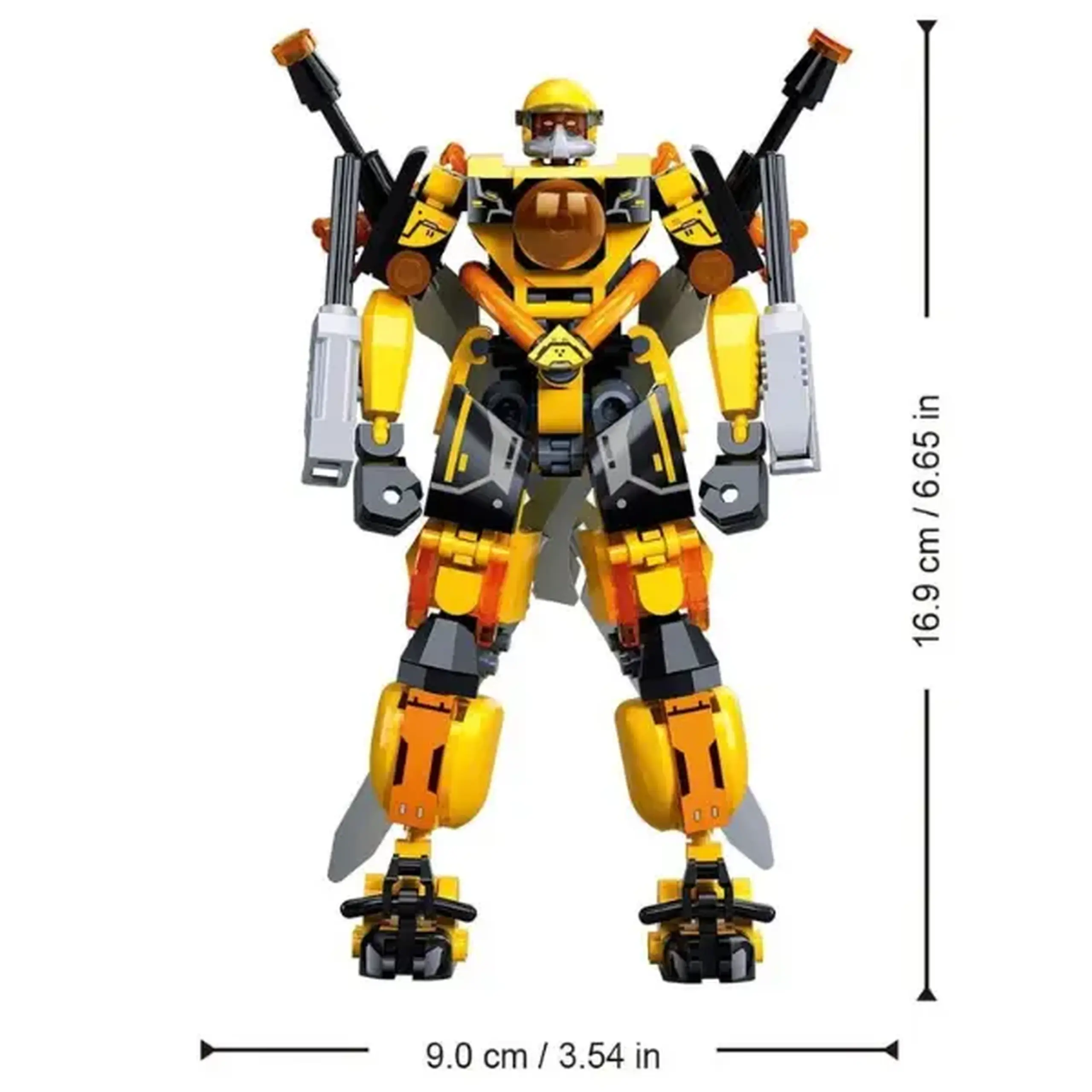 Constructor „Supererou: Exoschelet de luptă”, 215 elem.