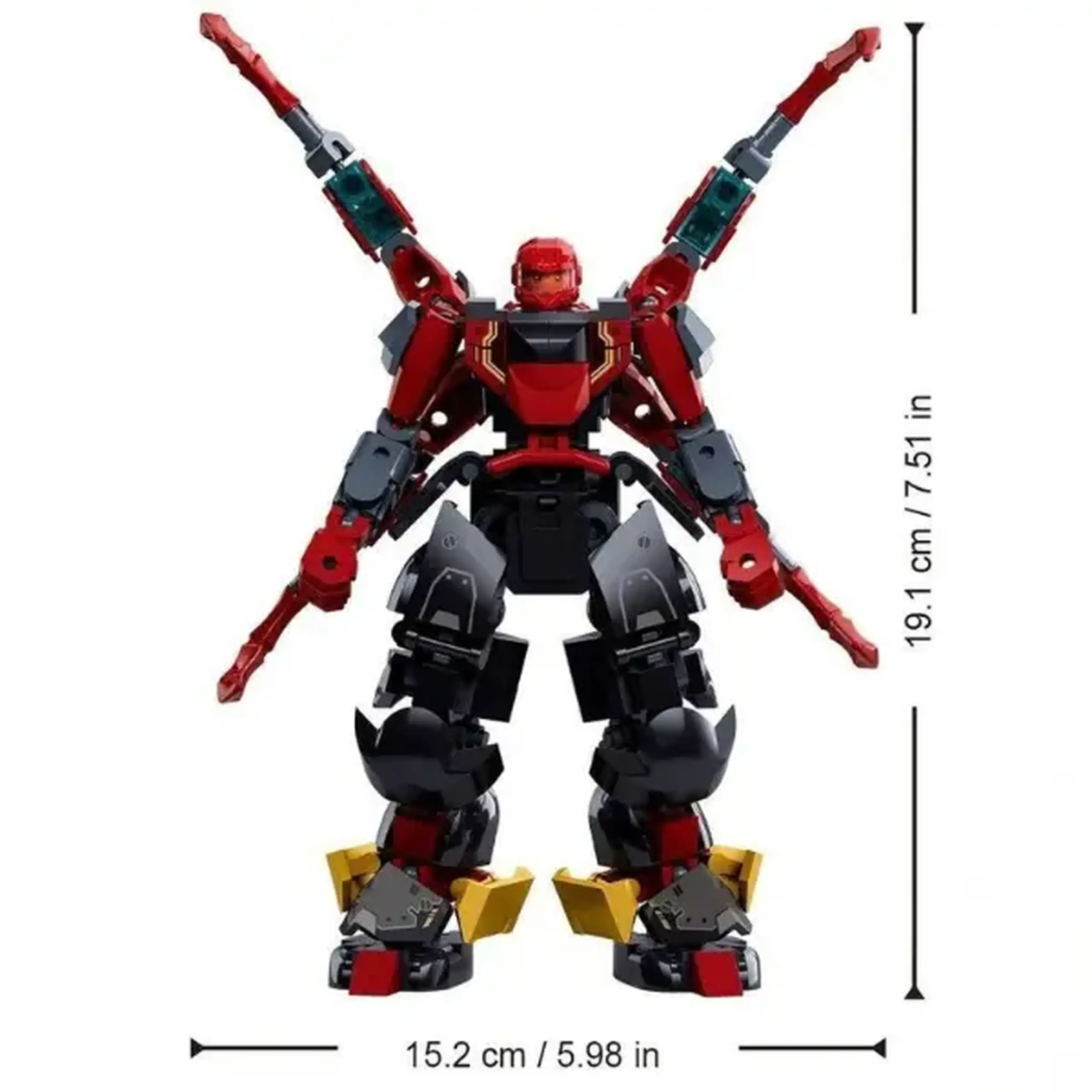 Constructor „Supererou: Exoschelet de luptă”, 237 elem.