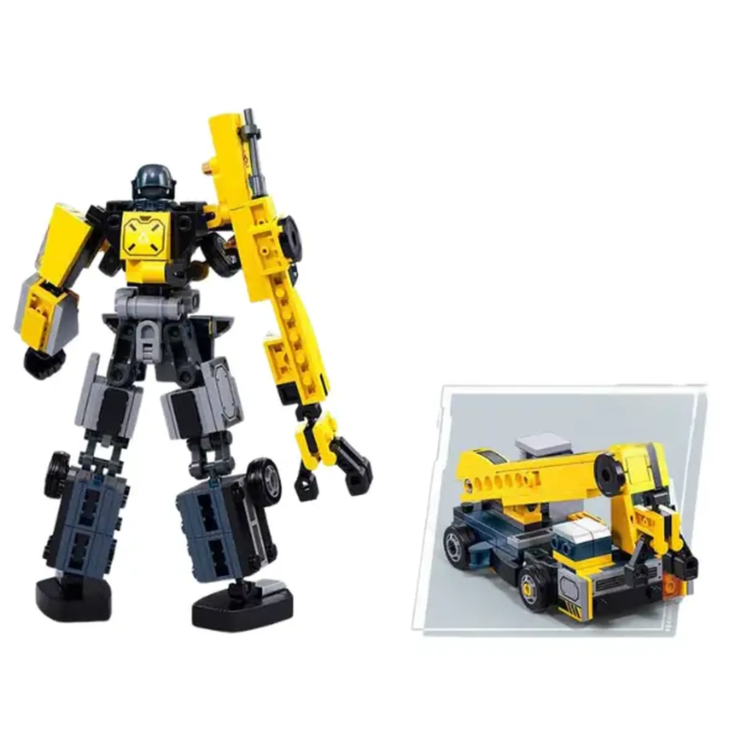 Set de construcție "Robot-macara 2 în 1", 246 elem.