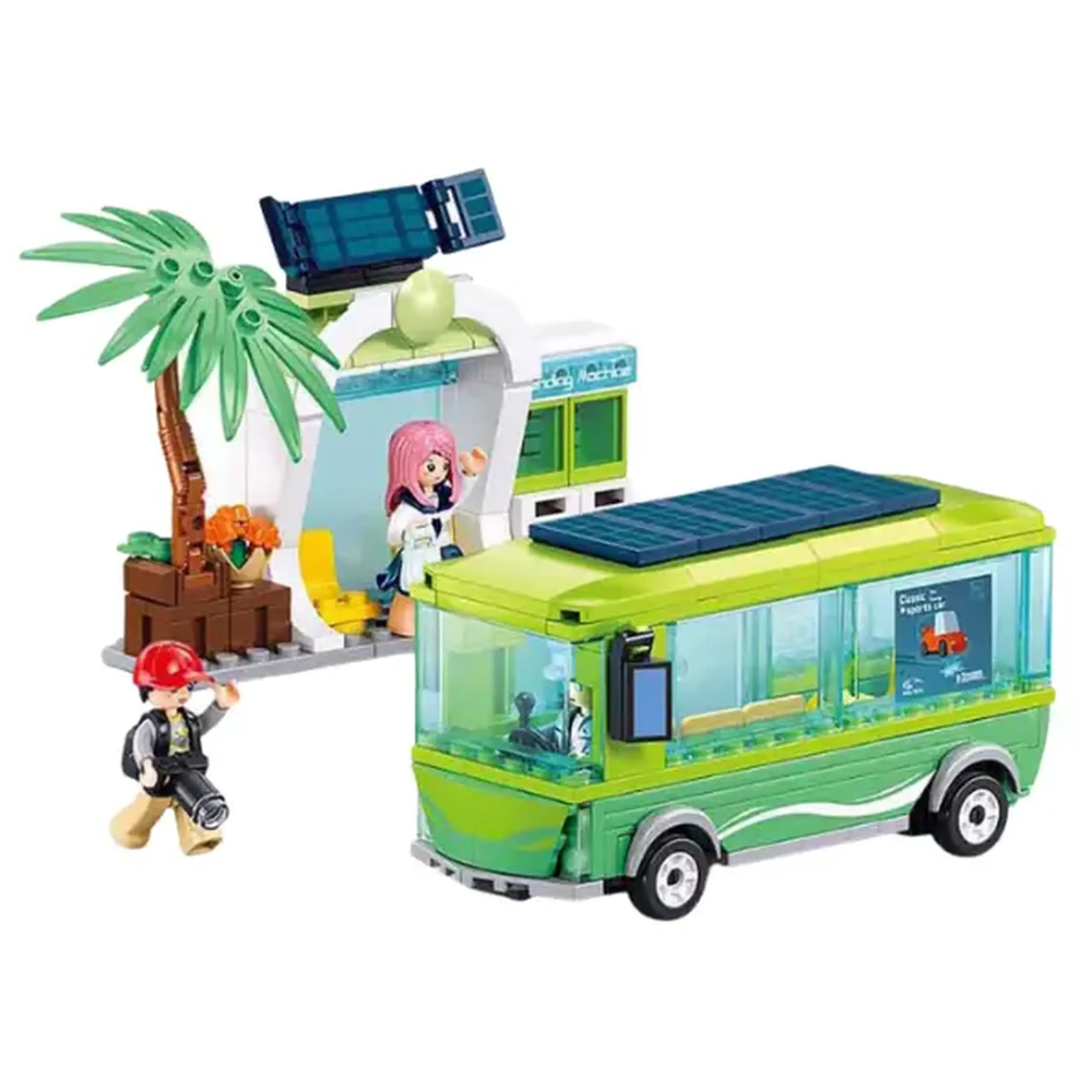 Set de construcție "Noul autobuz electric", 239 elem.