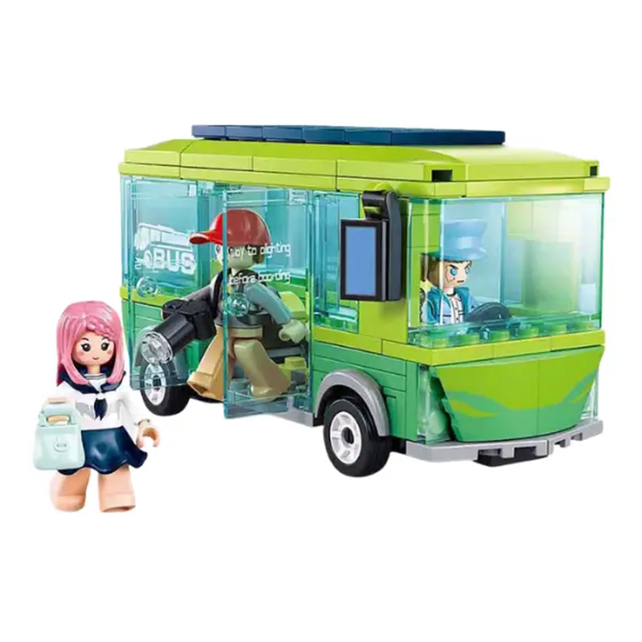 Set de construcție "Noul autobuz electric", 239 elem.
