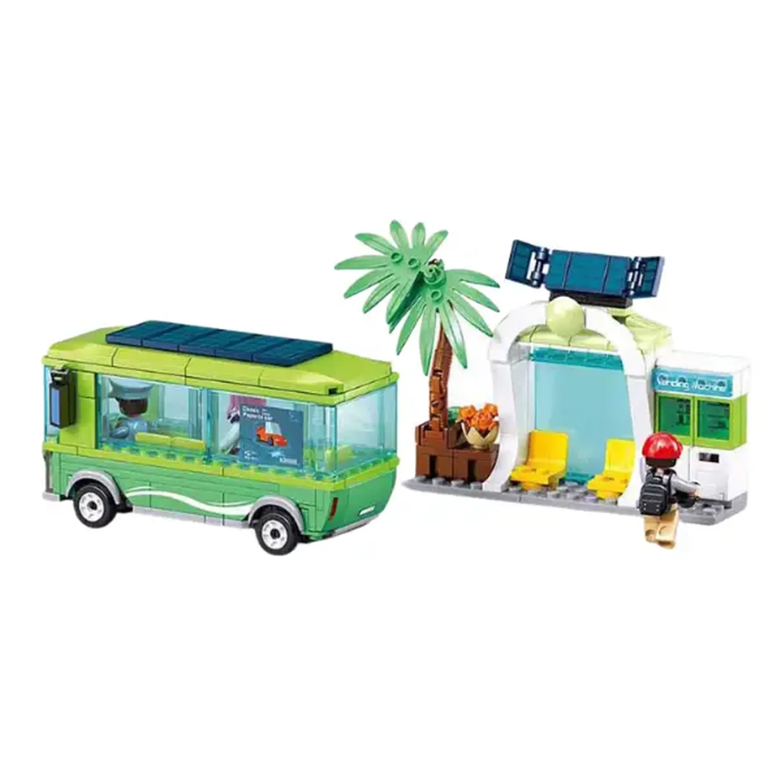 Set de construcție "Noul autobuz electric", 239 elem.