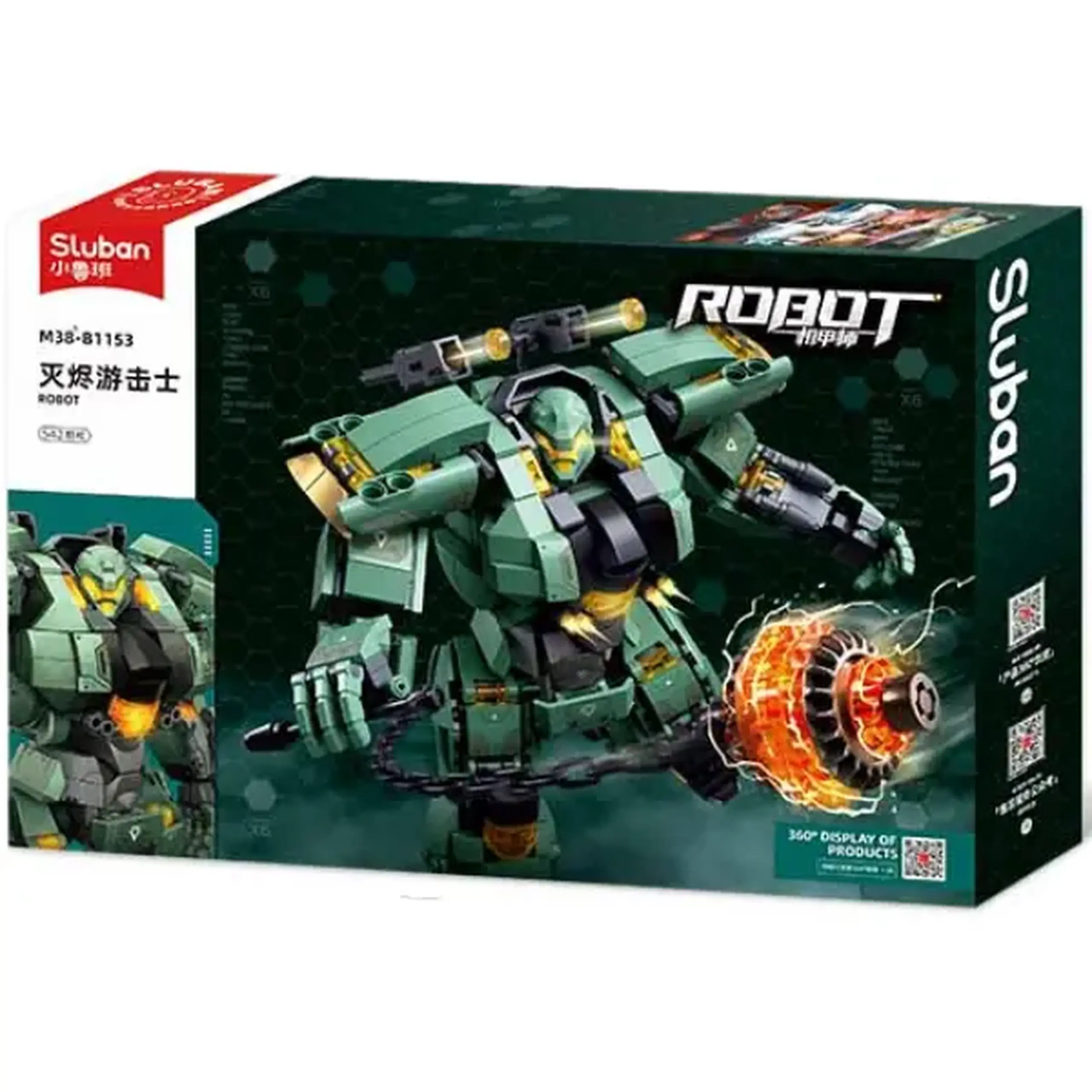Set de construcție „Robot - Alfa", 542 elem.