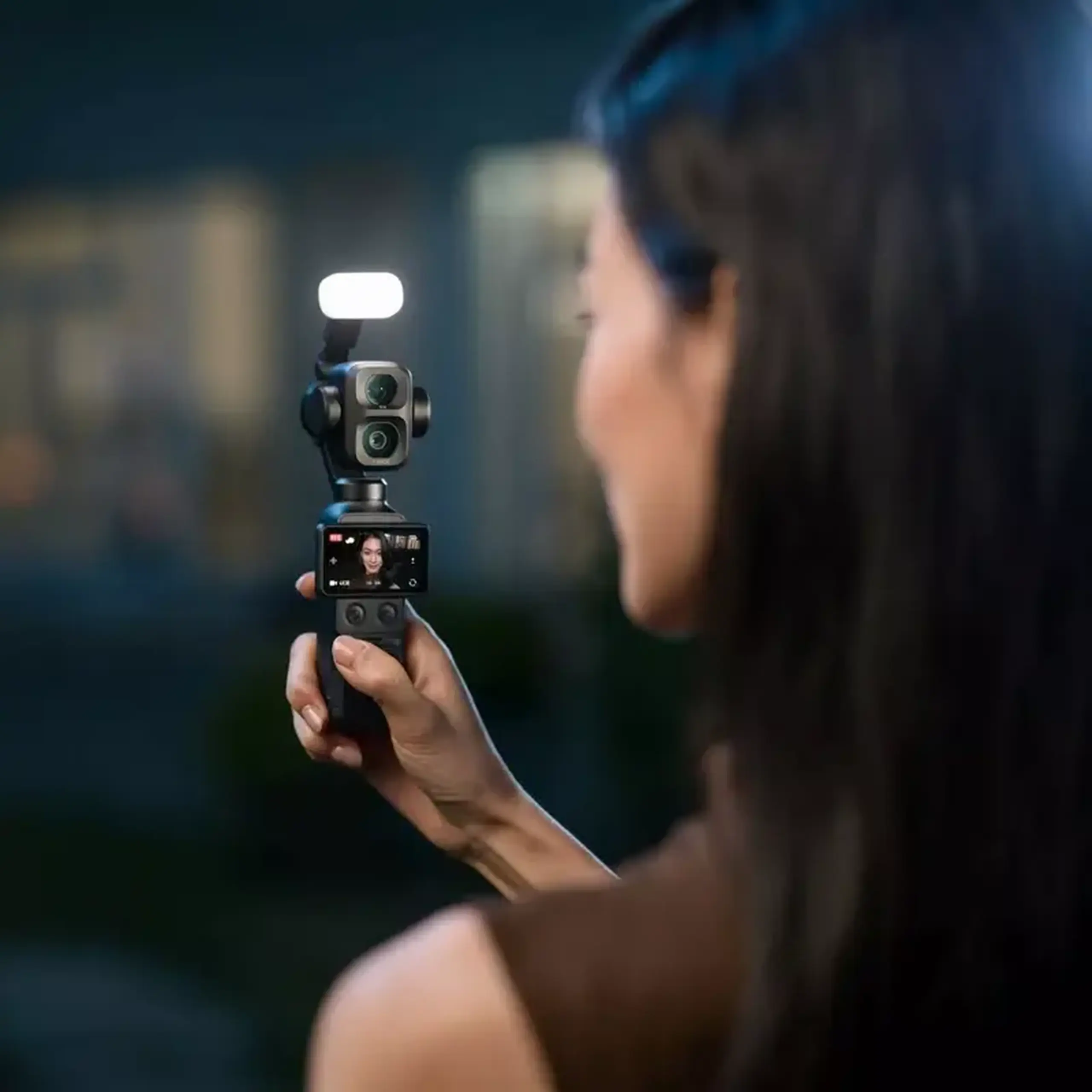 Cameră Video Sport DJI Osmo Pocket 4P Vlog Combo, Negru