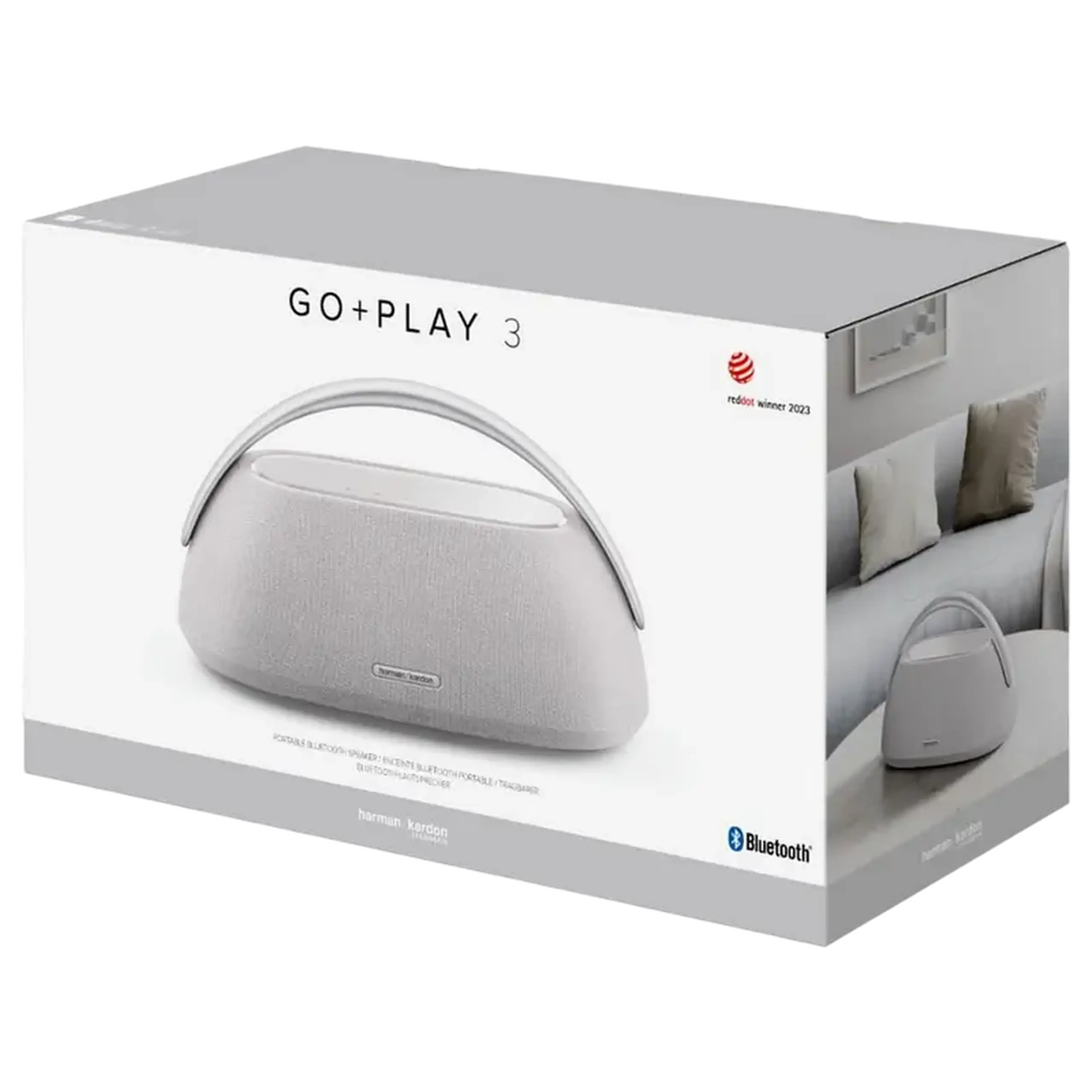 Sistem audio Harman Kardon GO + PLAY 3, Grey